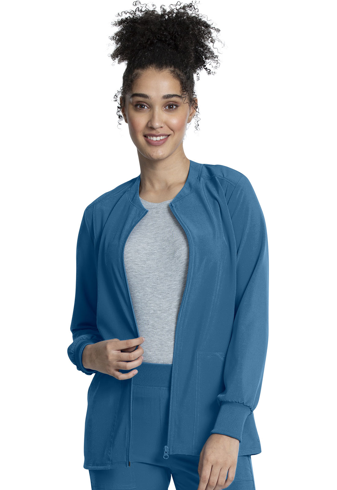 Cherokee Allura Women's CKA384 Zip Front Jacket