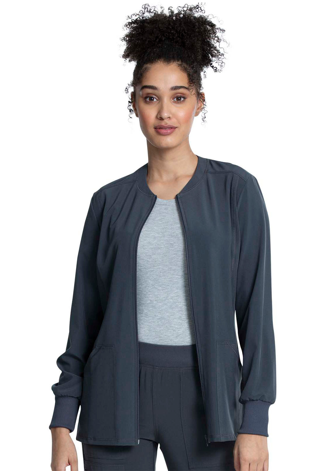 Cherokee Allura Women's CKA384 Zip Front Jacket