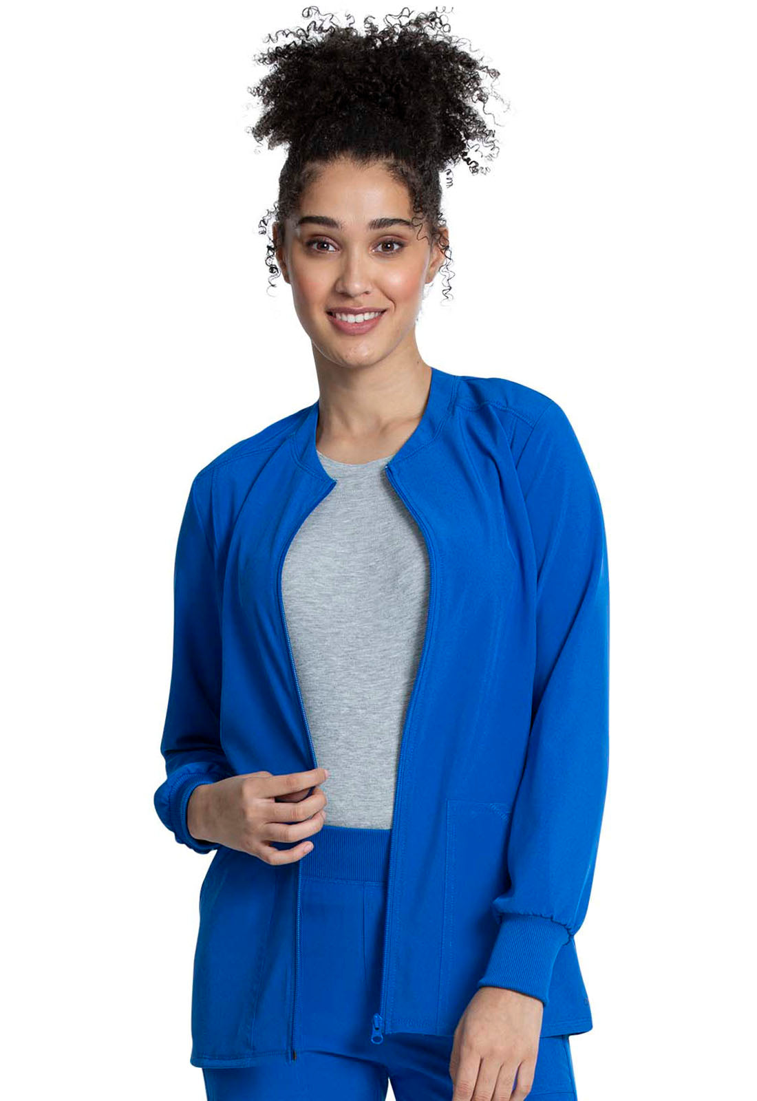 Cherokee Allura Women's CKA384 Zip Front Jacket
