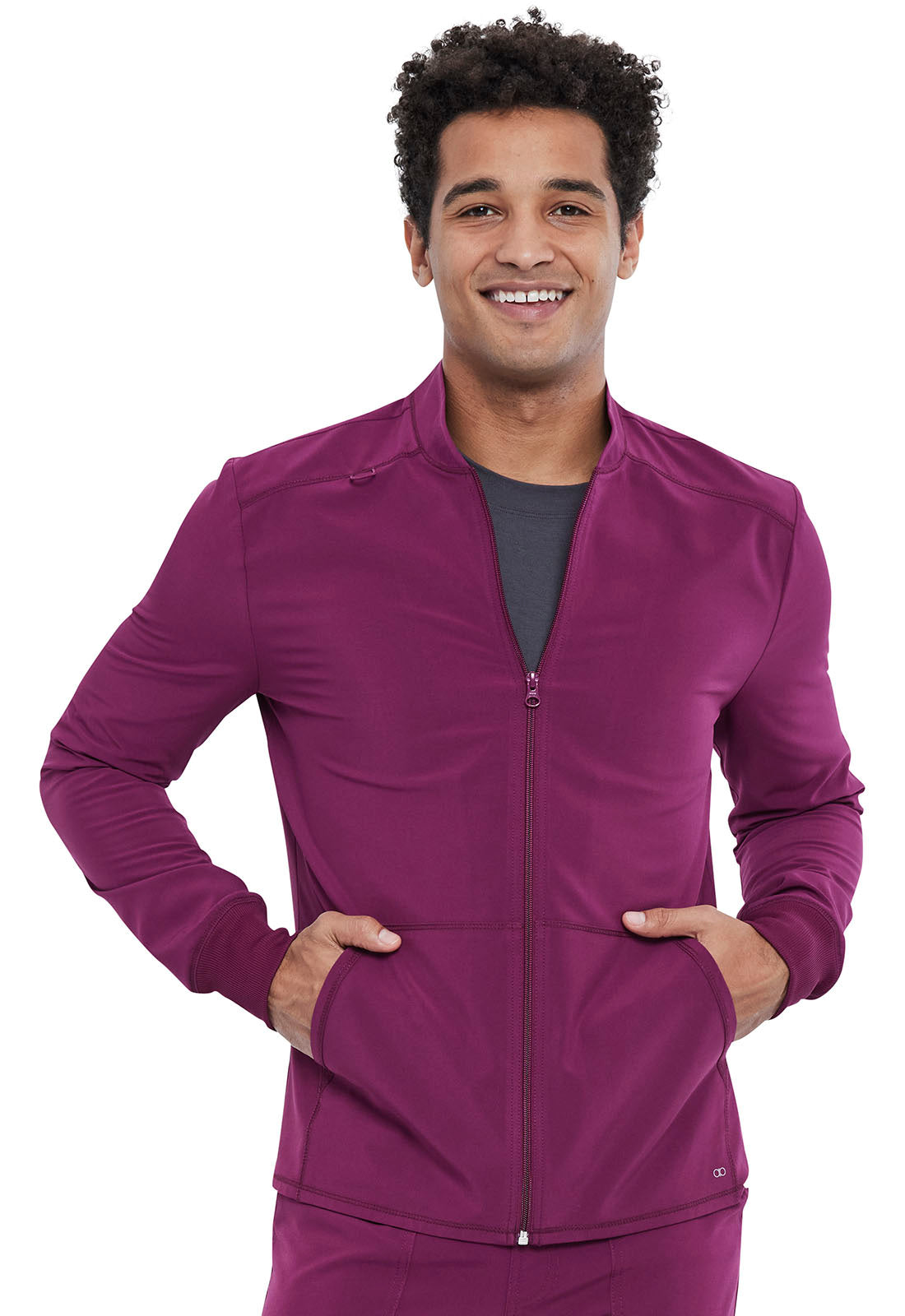 Cherokee Allura Men's CKA387 Men's Zip Front Jacket