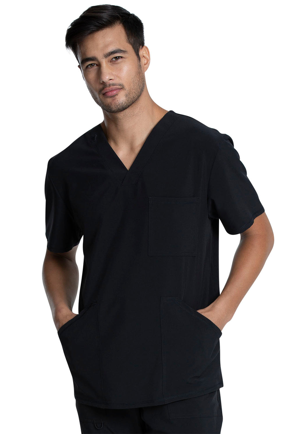 Cherokee Allura Men's CKA686 Men's V-Neck Top