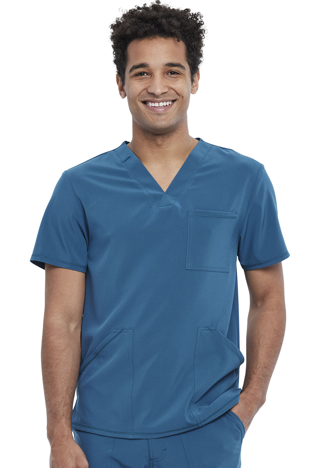 Cherokee Allura Men's CKA686 Men's V-Neck Top