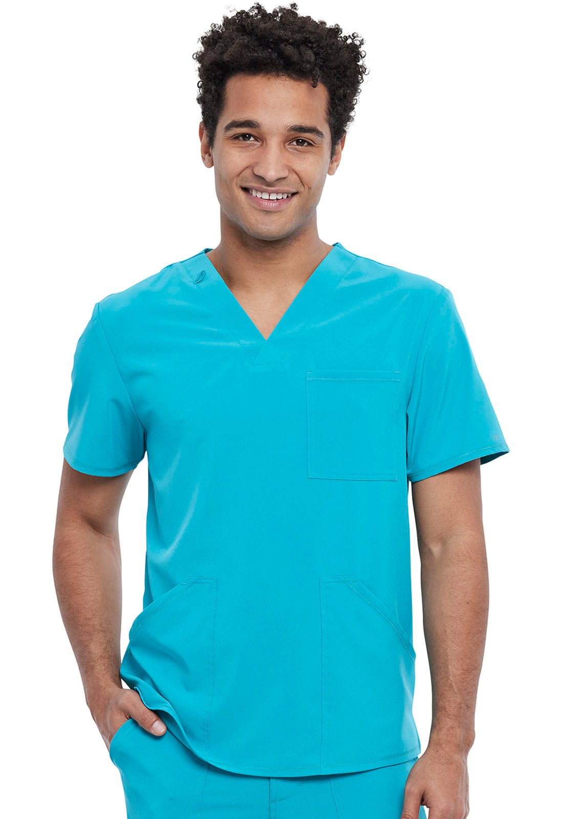 Cherokee Allura Men's CKA686 Men's V-Neck Top