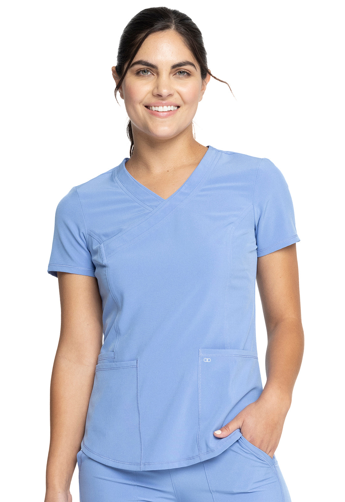 Cherokee Allura Women's CKA688 Mock Wrap Top