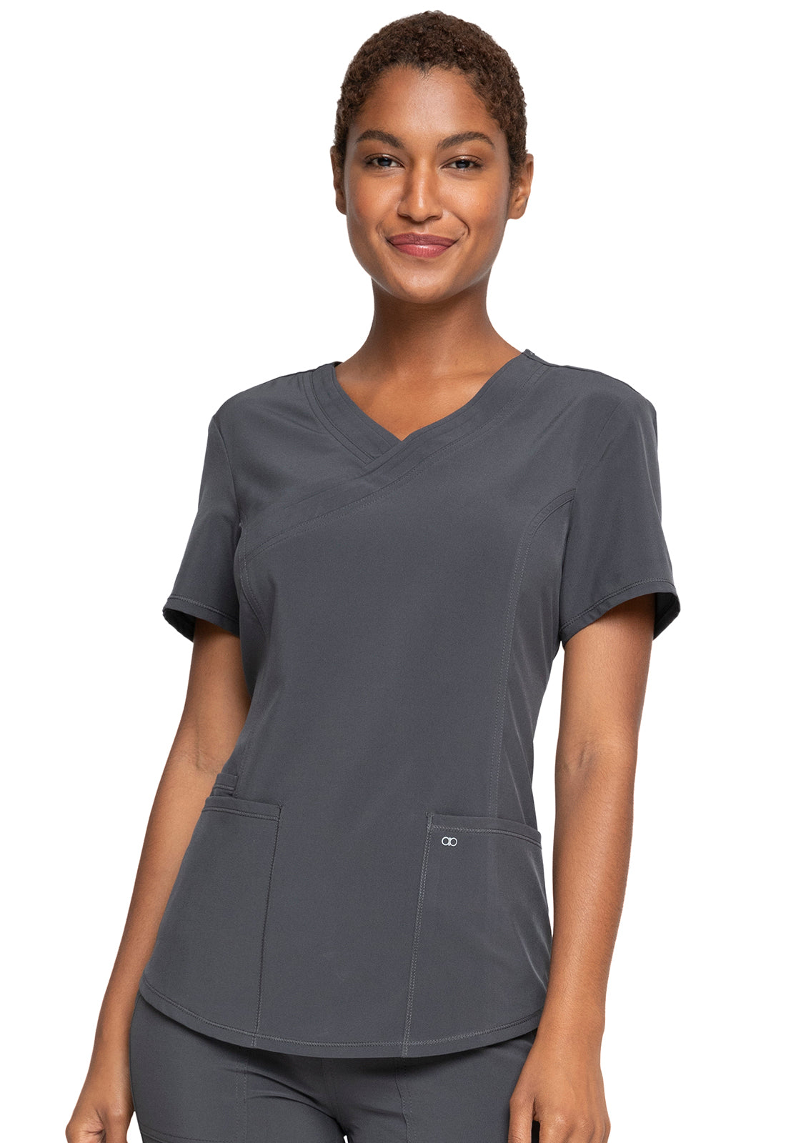 Cherokee Allura Women's CKA688 Mock Wrap Top