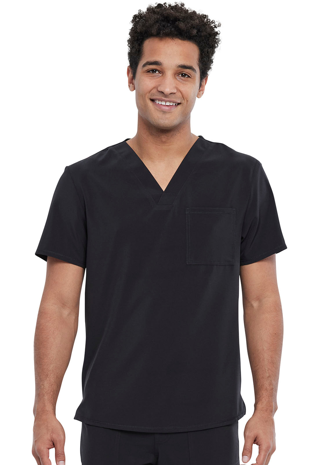 Cherokee Allura Men's CKA689 Men's Tuckable V-Neck Top