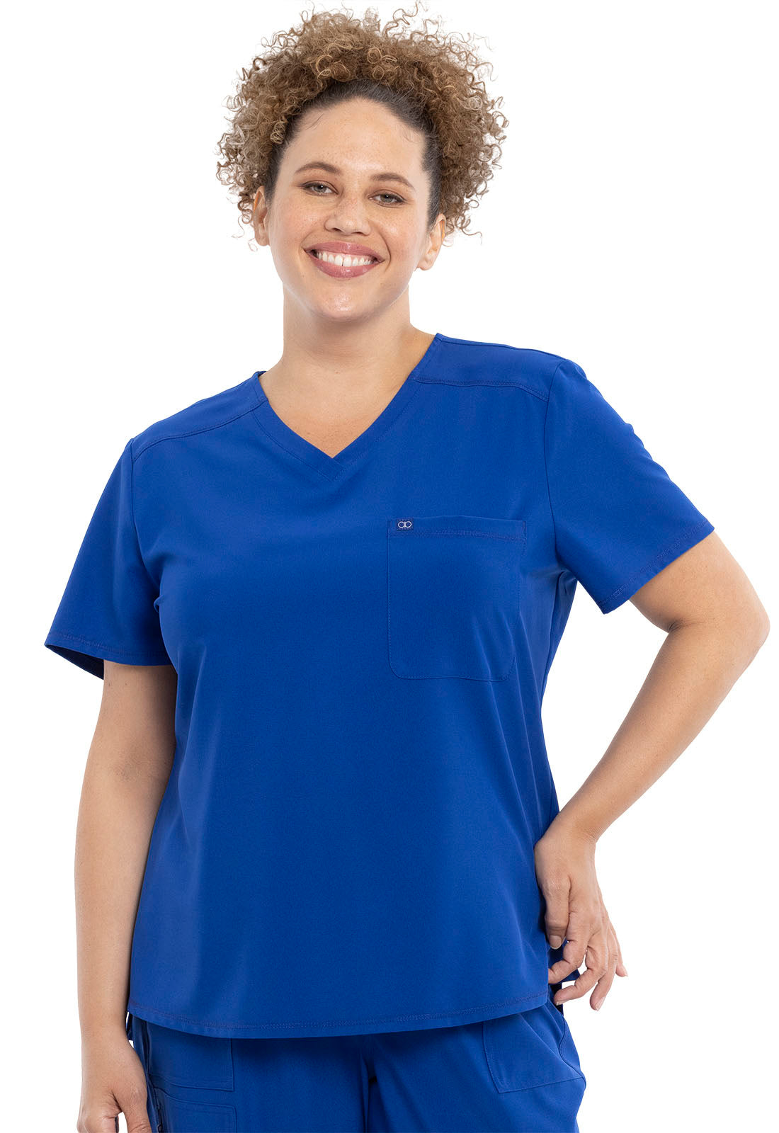 Cherokee Allura Women's CKA690 Tuckable V-Neck Top