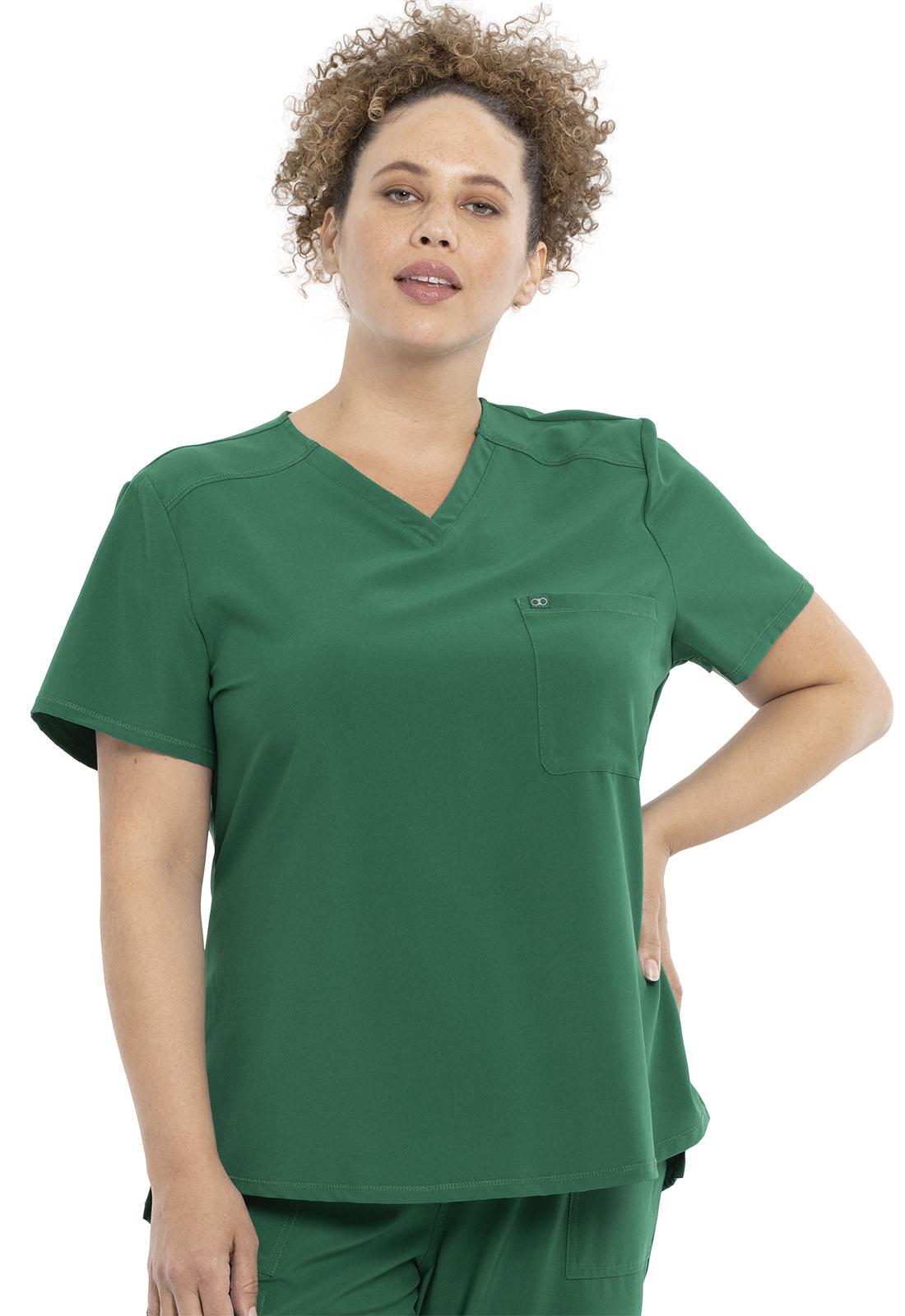 Cherokee Allura Women's CKA690 Tuckable V-Neck Top
