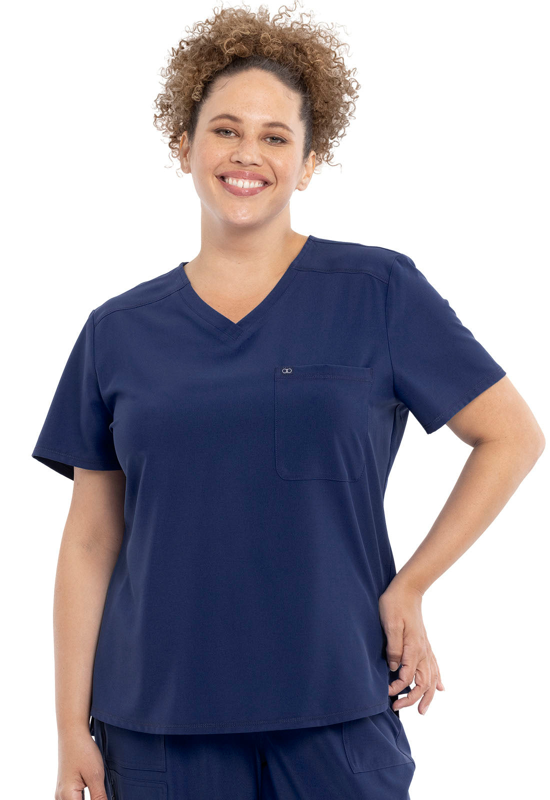 Cherokee Allura Women's CKA690 Tuckable V-Neck Top
