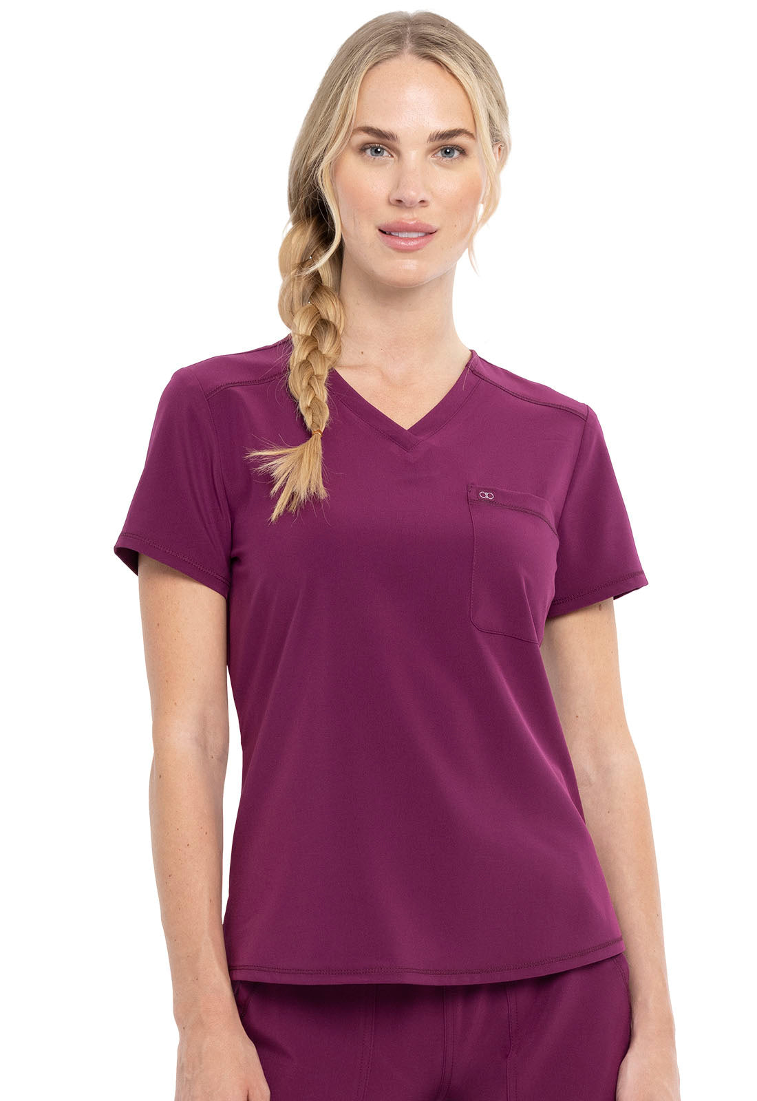 Cherokee Allura Women's CKA690 Tuckable V-Neck Top