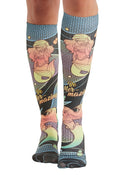 Cherokee Legwear Women's COMFORTSUPPOR Knee High 8-15 mmHg Compression Sock