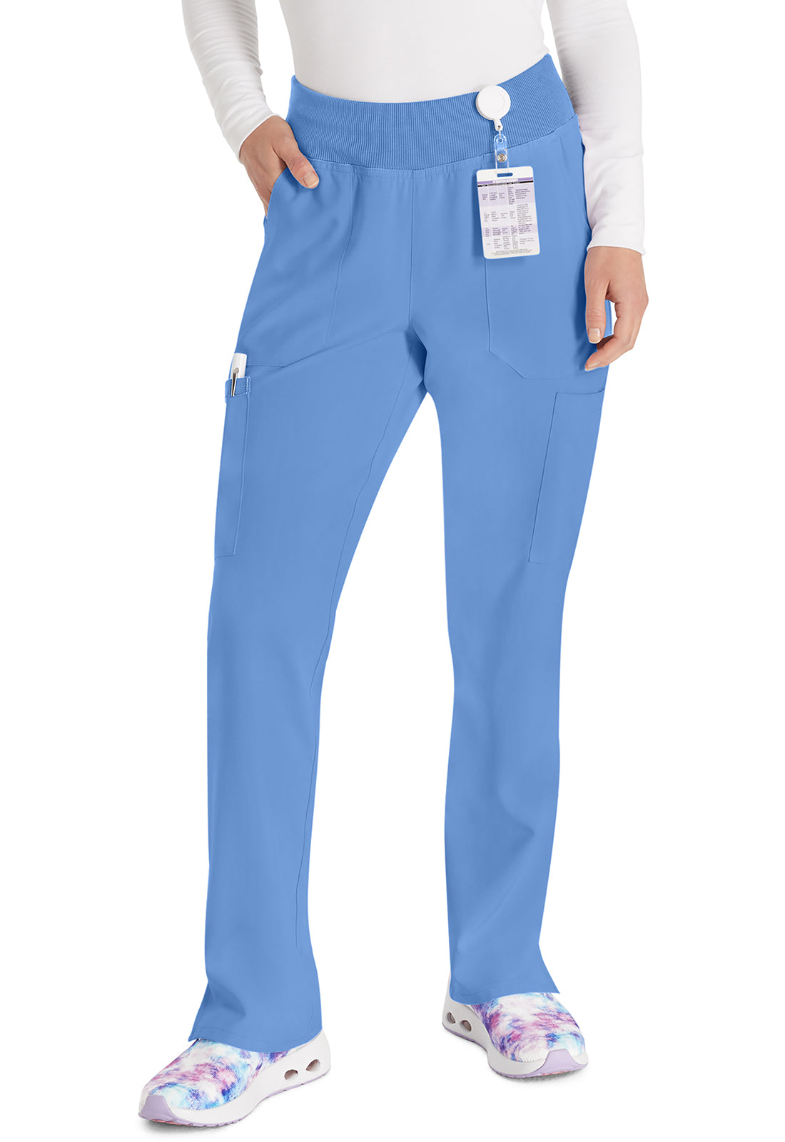 Dickies EDS Essentials Women's DK005 Natural Rise Tapered Leg Pull-On Pant