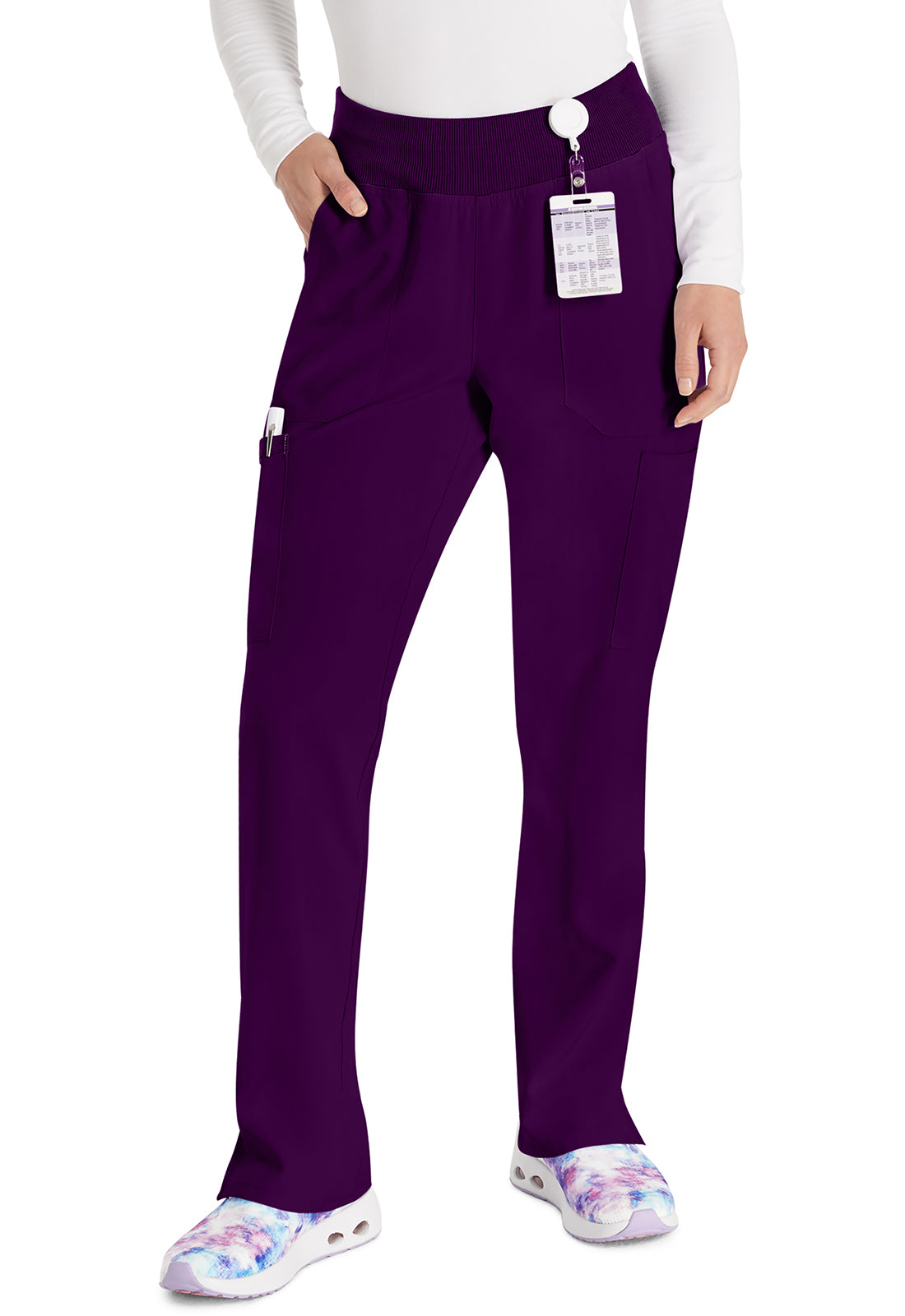 Dickies EDS Essentials Women's DK005 Natural Rise Tapered Leg Pull-On Pant
