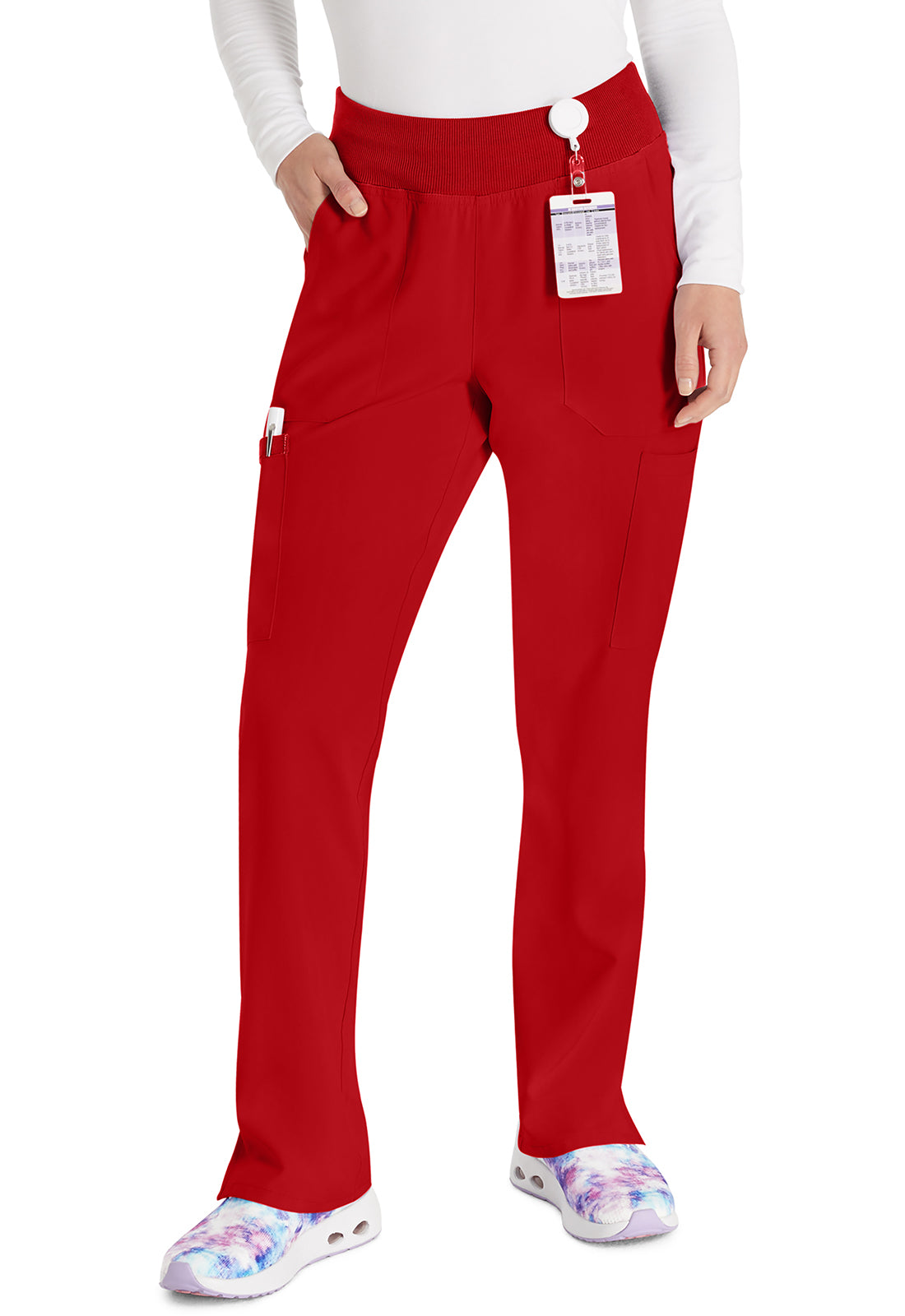 Dickies EDS Essentials Women's DK005 Natural Rise Tapered Leg Pull-On Pant