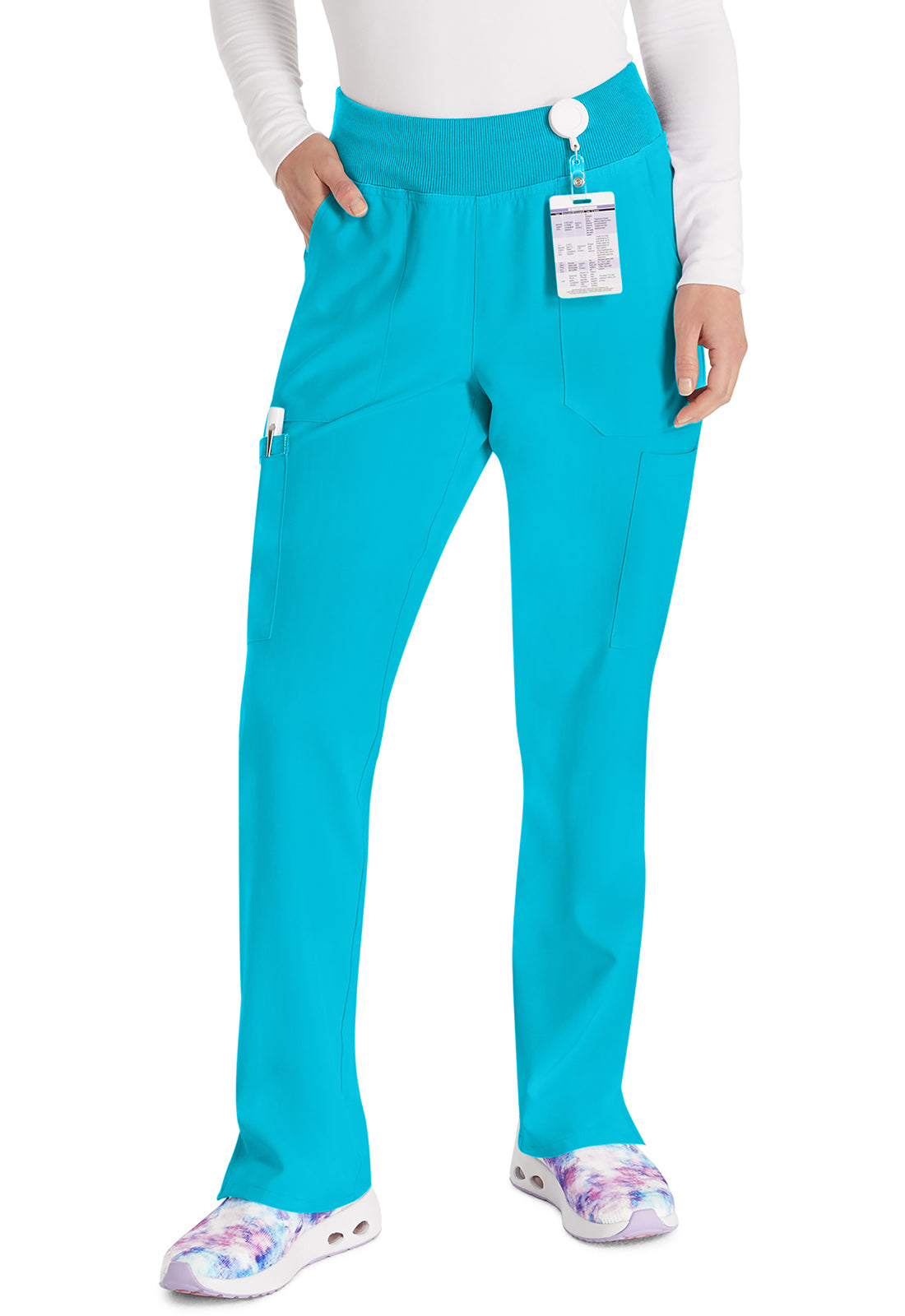 Dickies EDS Essentials Women's DK005 Natural Rise Tapered Leg Pull-On Pant
