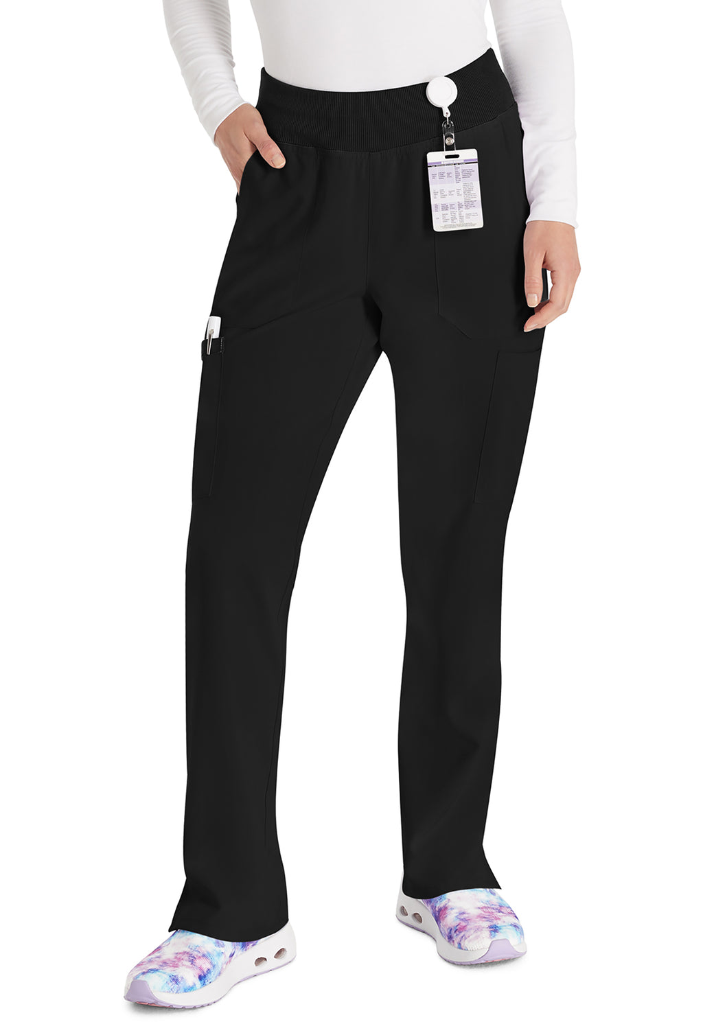 Dickies EDS Essentials Women's DK005 Natural Rise Tapered Leg Pull-On Pant