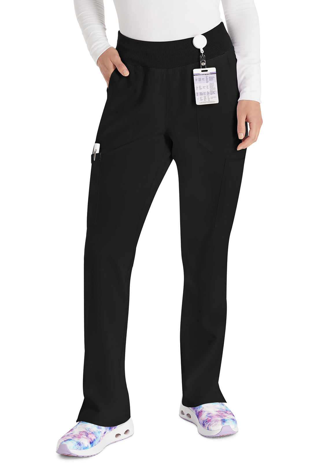 Dickies EDS Essentials Women's DK005 Natural Rise Tapered Leg Pull-On Pant