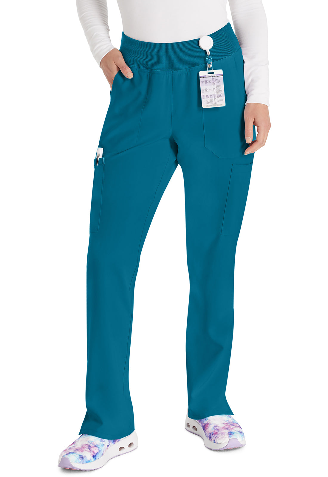 Dickies EDS Essentials Women's DK005 Natural Rise Tapered Leg Pull-On Pant