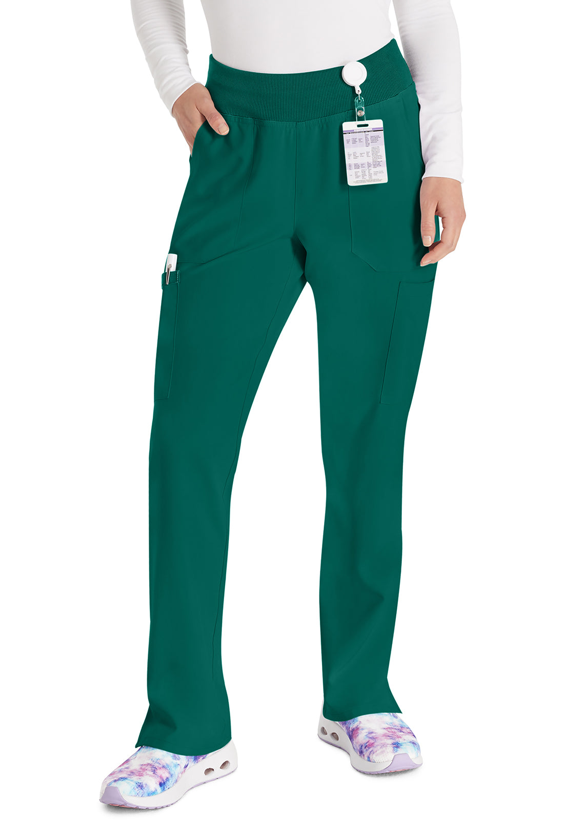 Dickies EDS Essentials Women's DK005 Natural Rise Tapered Leg Pull-On Pant
