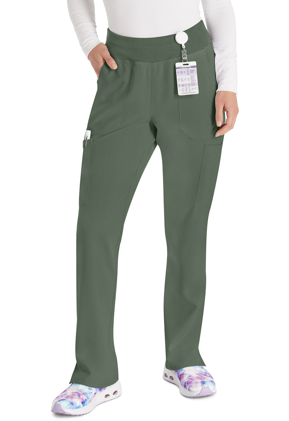 Dickies EDS Essentials Women's DK005 Natural Rise Tapered Leg Pull-On Pant
