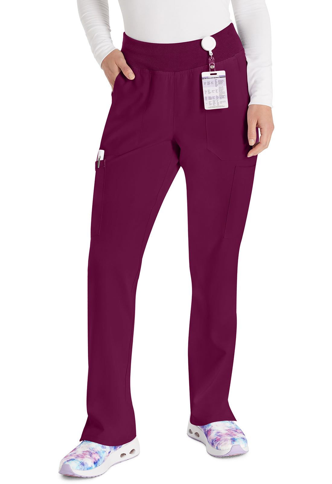 Dickies EDS Essentials Women's DK005 Natural Rise Tapered Leg Pull-On Pant