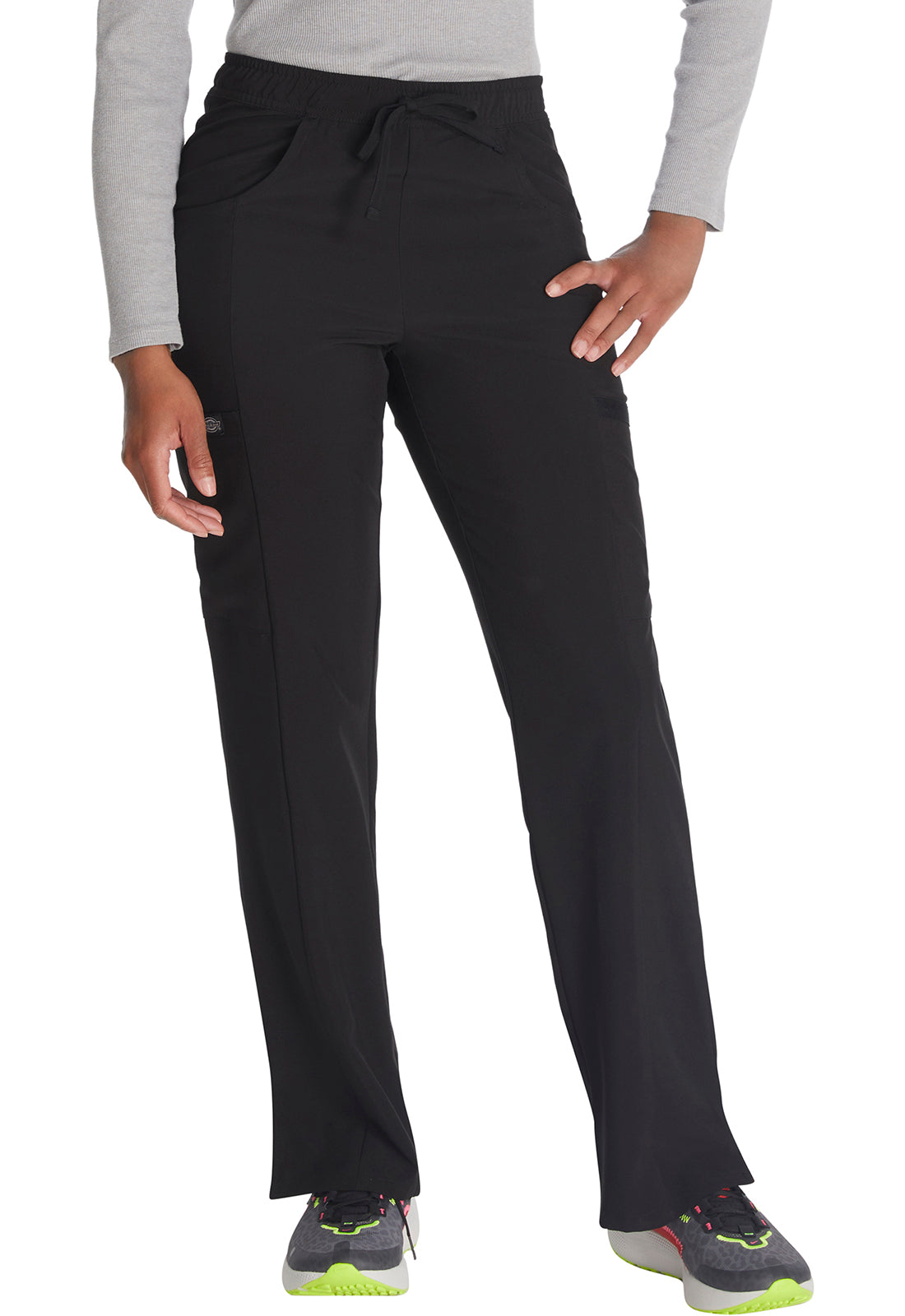 Dickies EDS Essentials Women's DK010 Mid Rise Straight Leg Drawstring Pant