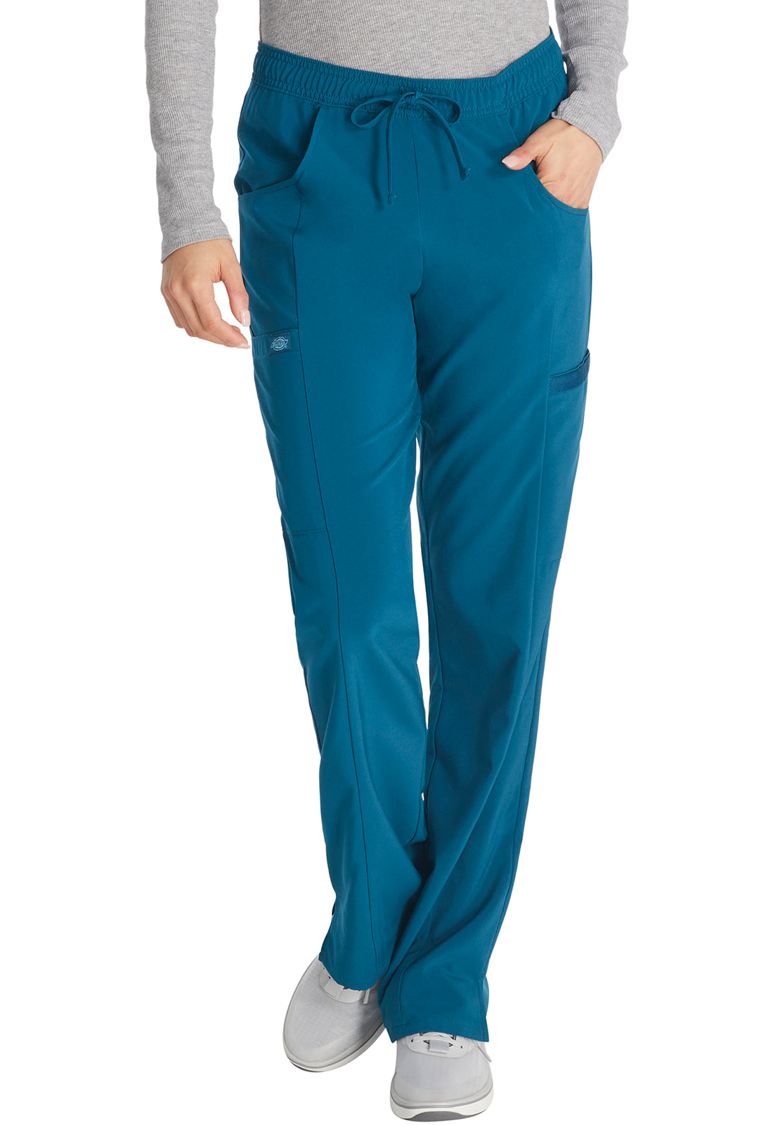 Dickies EDS Essentials Women's DK010 Mid Rise Straight Leg Drawstring Pant