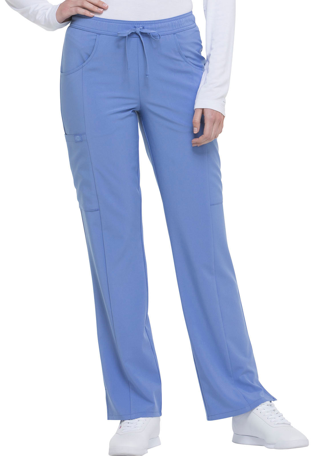 Dickies EDS Essentials Women's DK010 Mid Rise Straight Leg Drawstring Pant