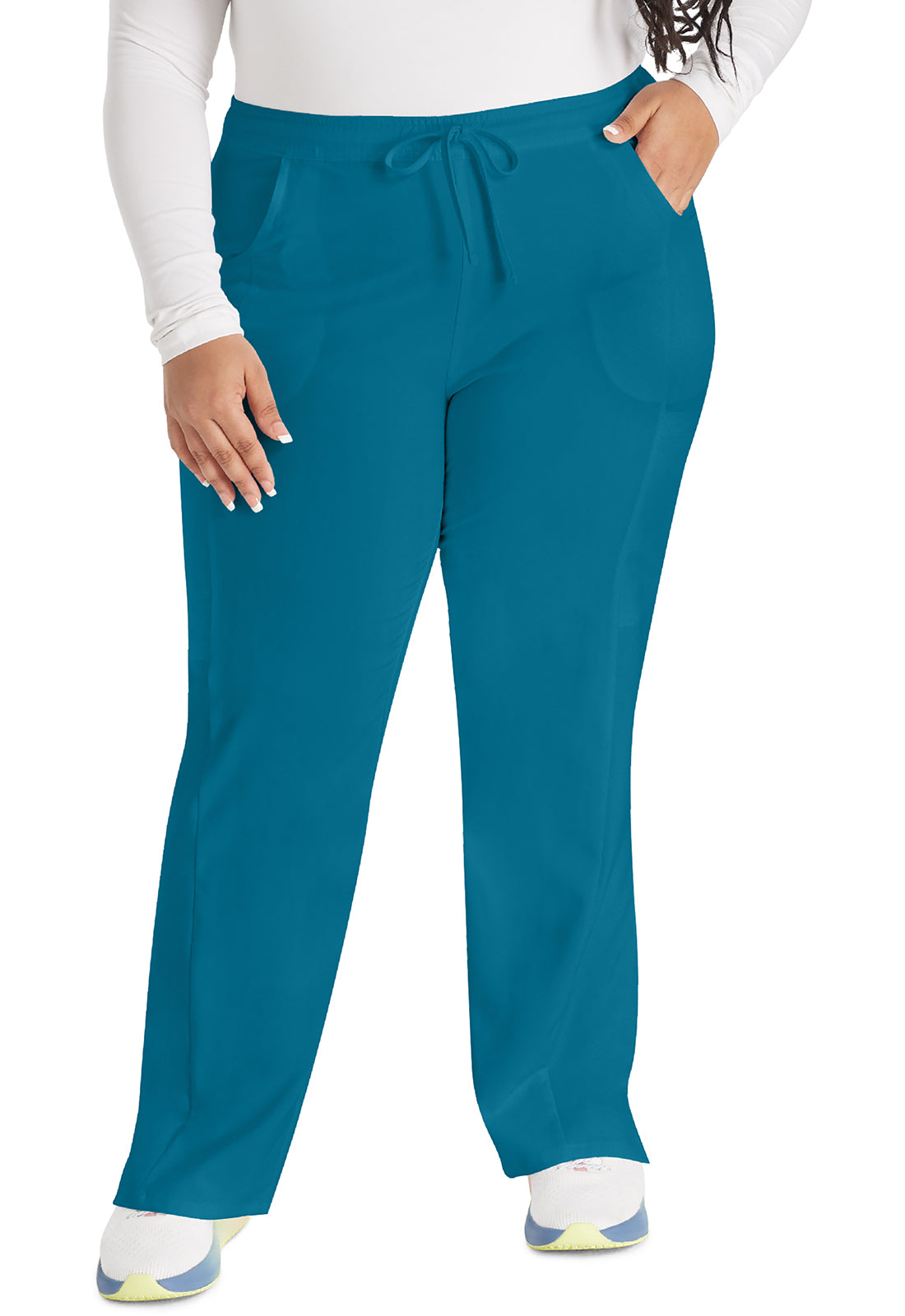 Dickies EDS Essentials Women's DK010 Mid Rise Straight Leg Drawstring Pant