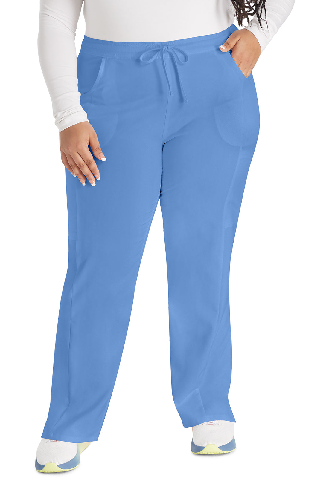 Dickies EDS Essentials Women's DK010 Mid Rise Straight Leg Drawstring Pant