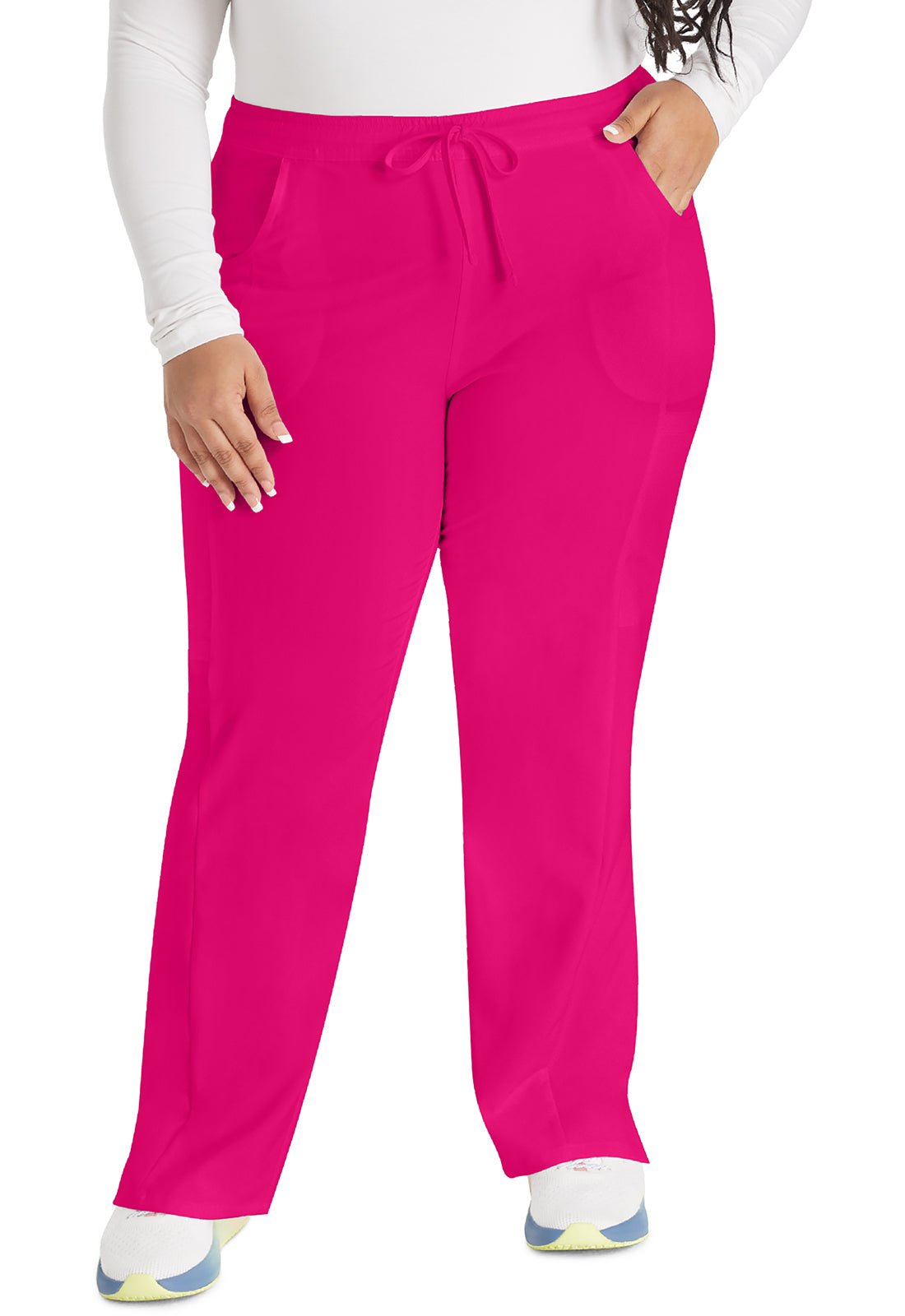 Dickies EDS Essentials Women's DK010 Mid Rise Straight Leg Drawstring Pant