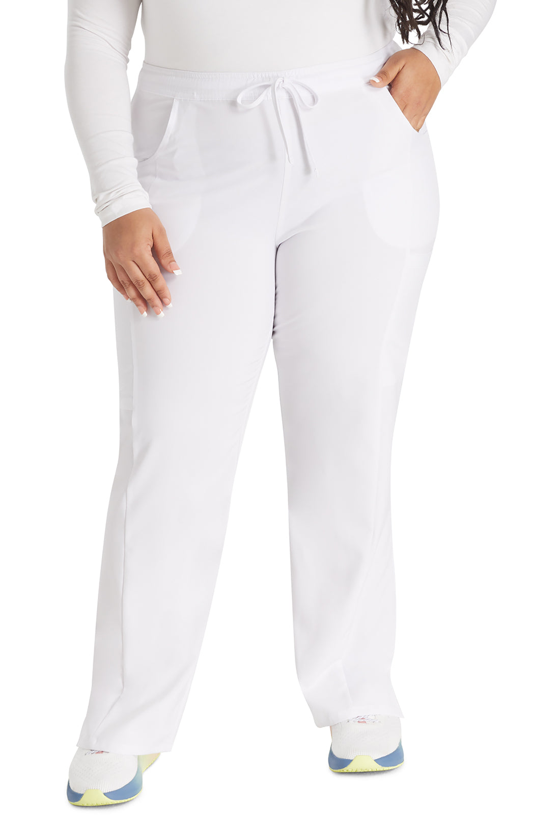 Dickies EDS Essentials Women's DK010 Mid Rise Straight Leg Drawstring Pant