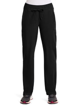 DK DYNAMIX Women's DK130 Mid Rise Straight Leg Drawstring Pant