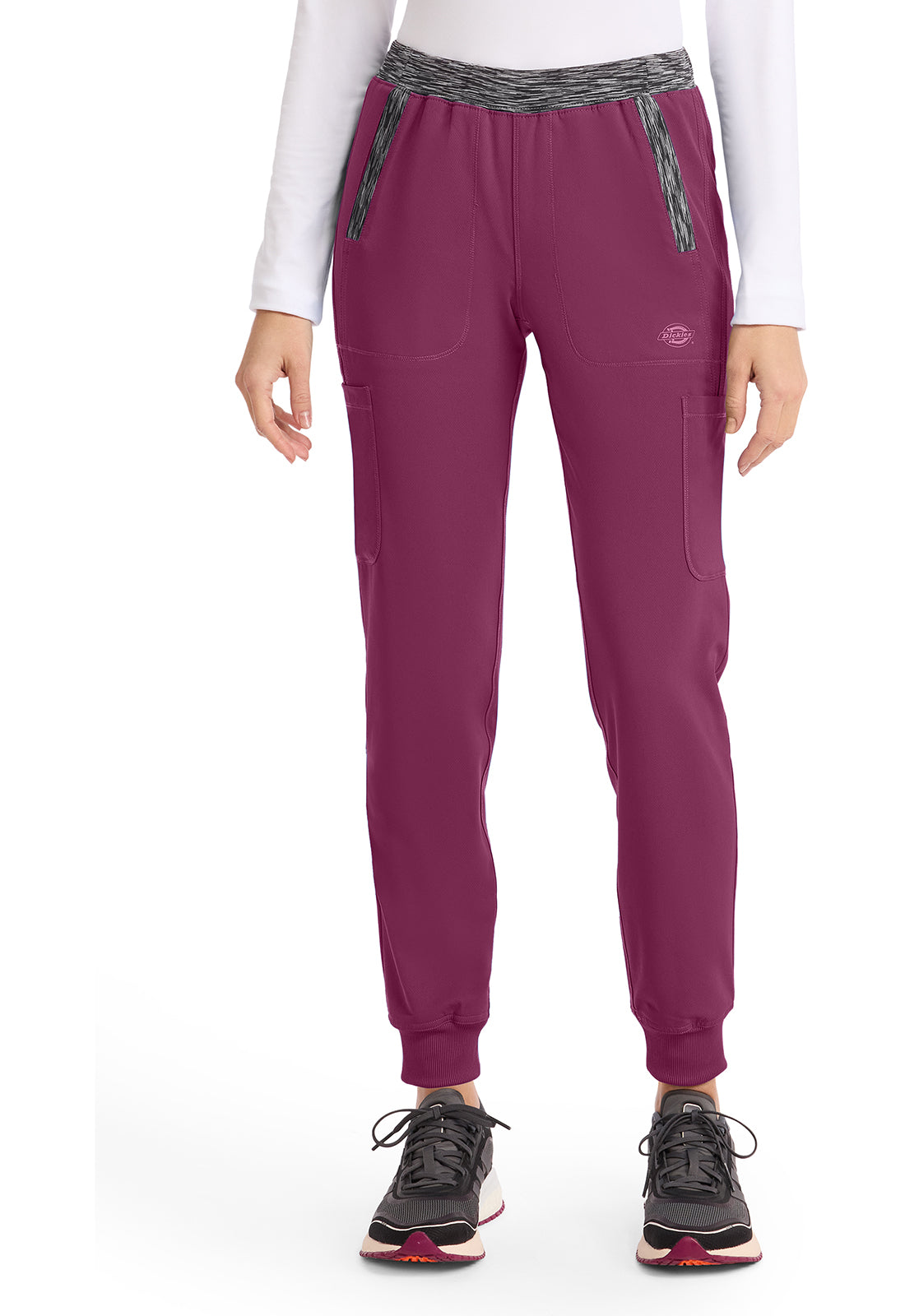 DK DYNAMIX Women's DK185 Natural Rise Tapered Leg Jogger Pant