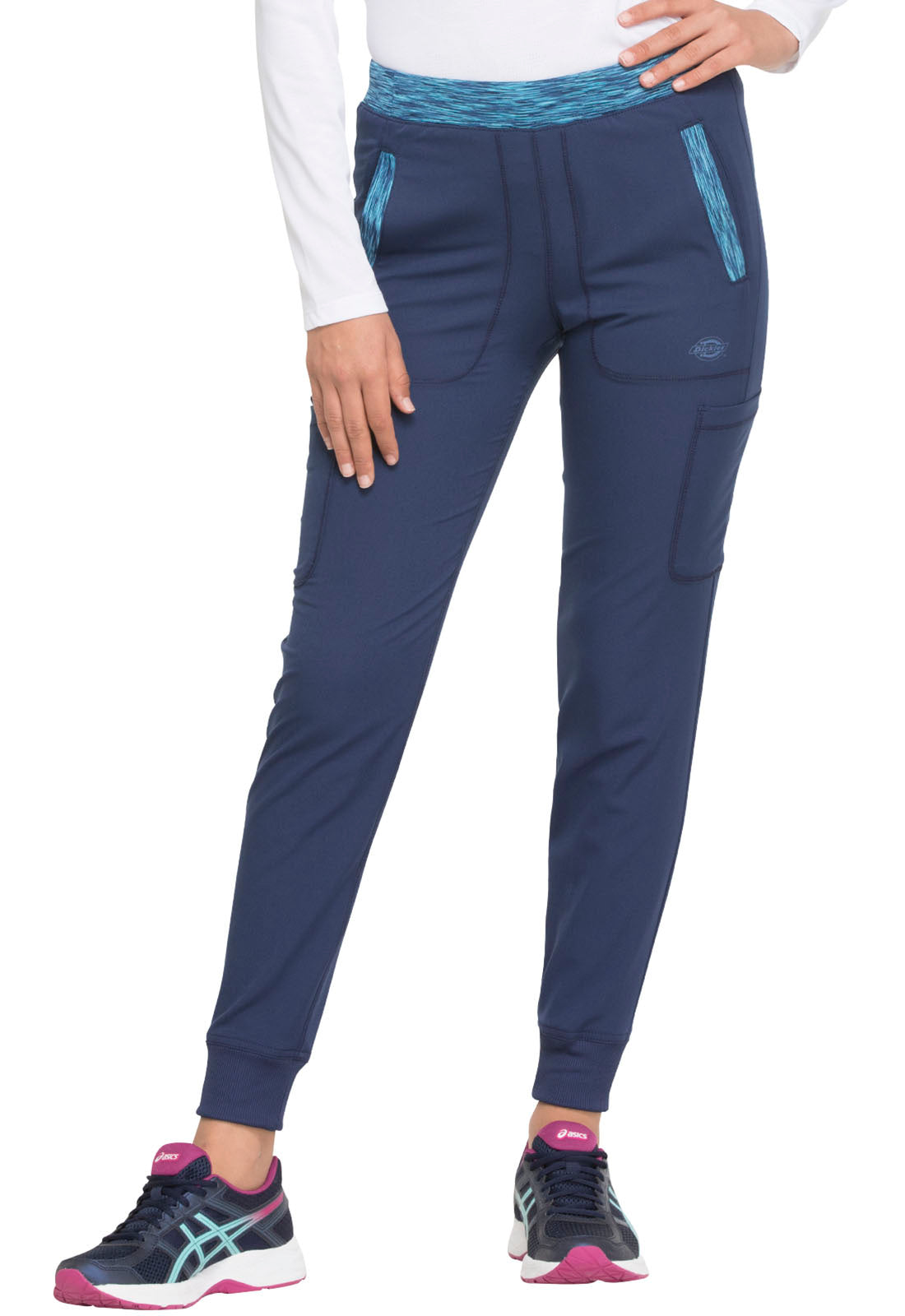 DK DYNAMIX Women's DK185 Natural Rise Tapered Leg Jogger Pant