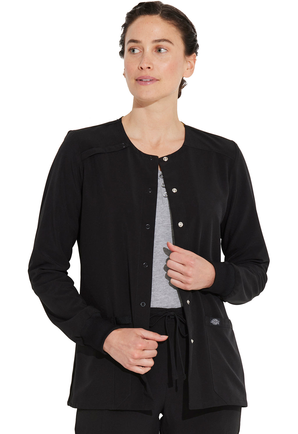 Dickies EDS Essentials Women's DK305 Snap Front Warm-up Jacket