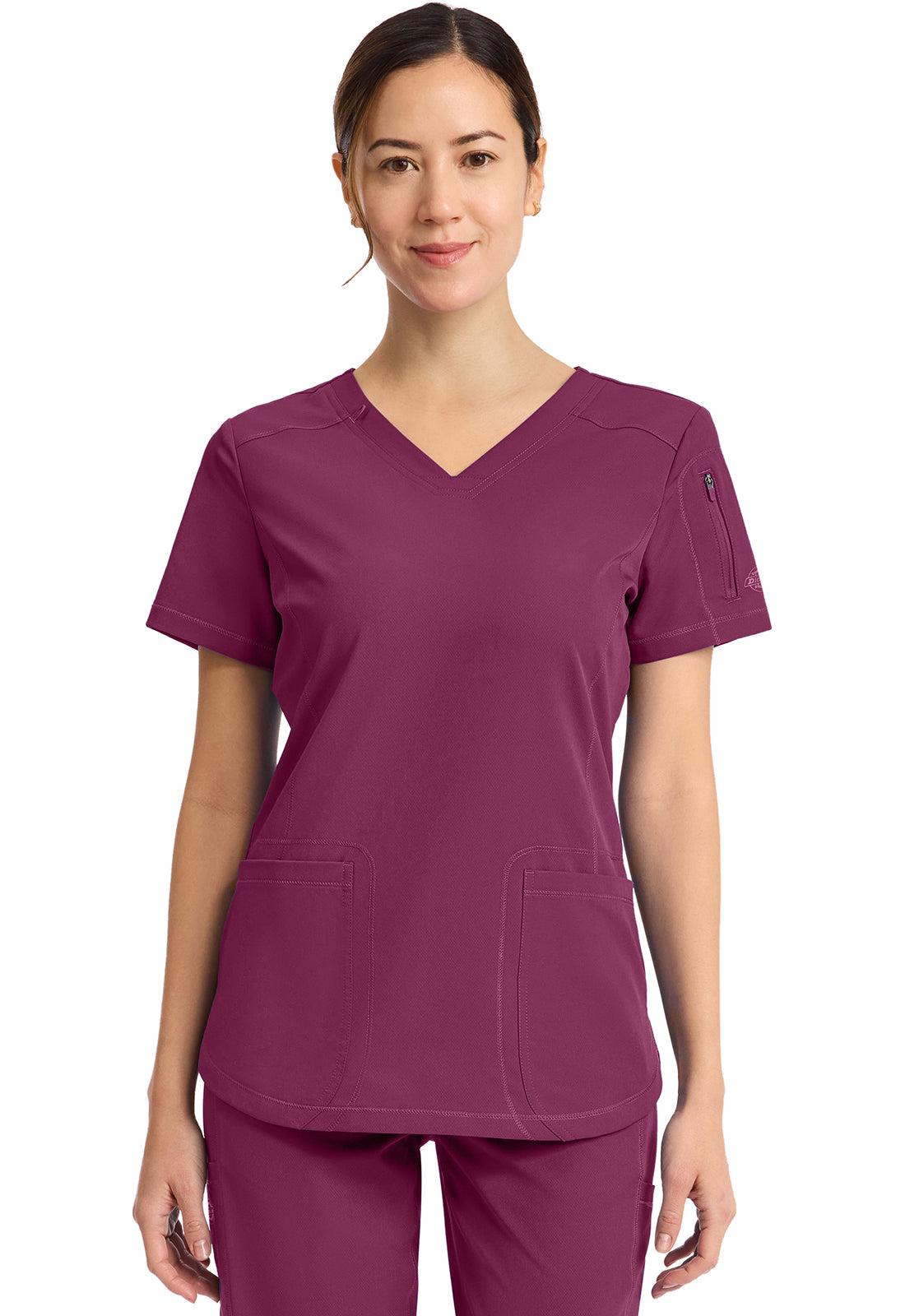 DK DYNAMIX Women's DK730 V-Neck Top