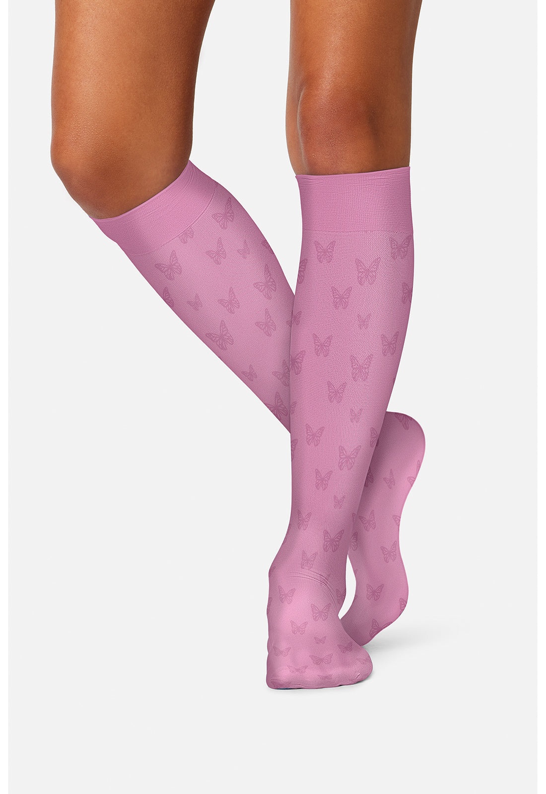 Cherokee Legwear Women's FASHIONSUPPOR Knee High 8-15 mmHg Compression Sock