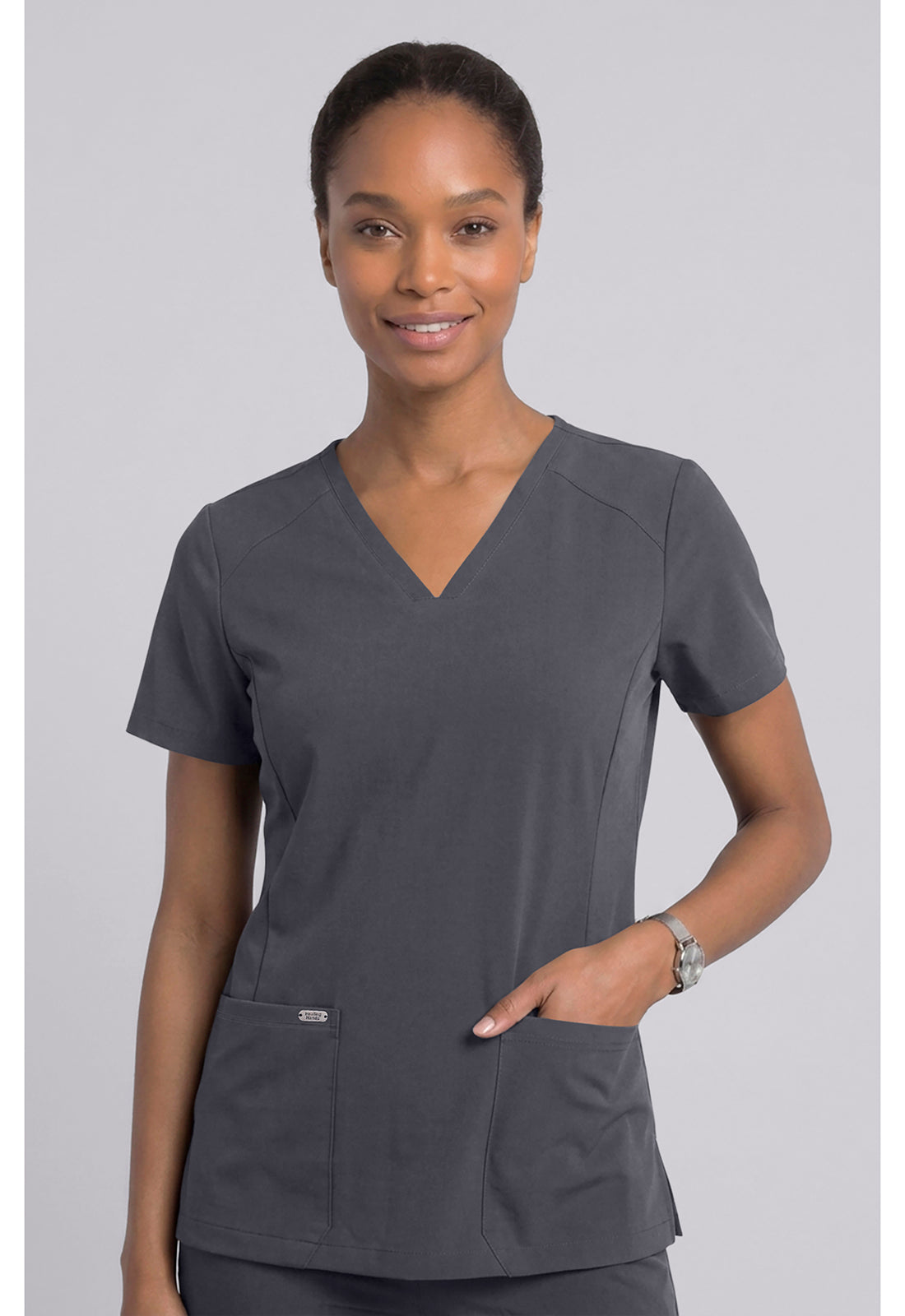 Healing Hands Quest Women's HH00077 2 PKT V- Neck Top