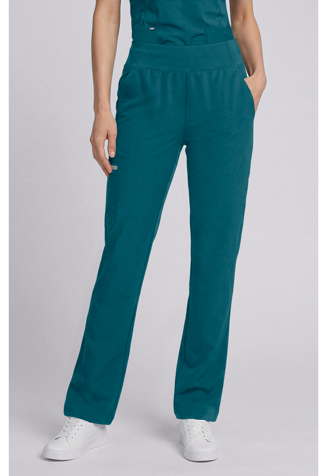 Healing Hands Quest Women's HH00092 Yoga Waist Straight Leg Pant
