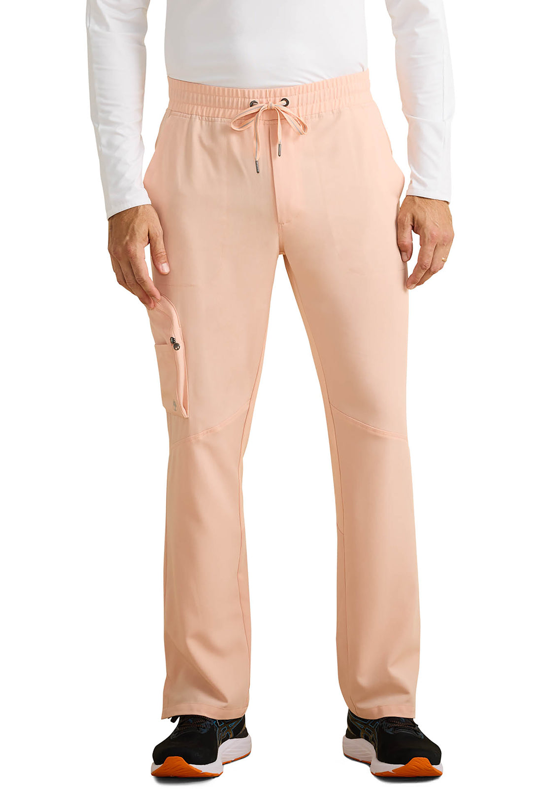 HH X DR KWANE Men's HH006A Virgil Men's Mid Rise Zip Pull-on Pant