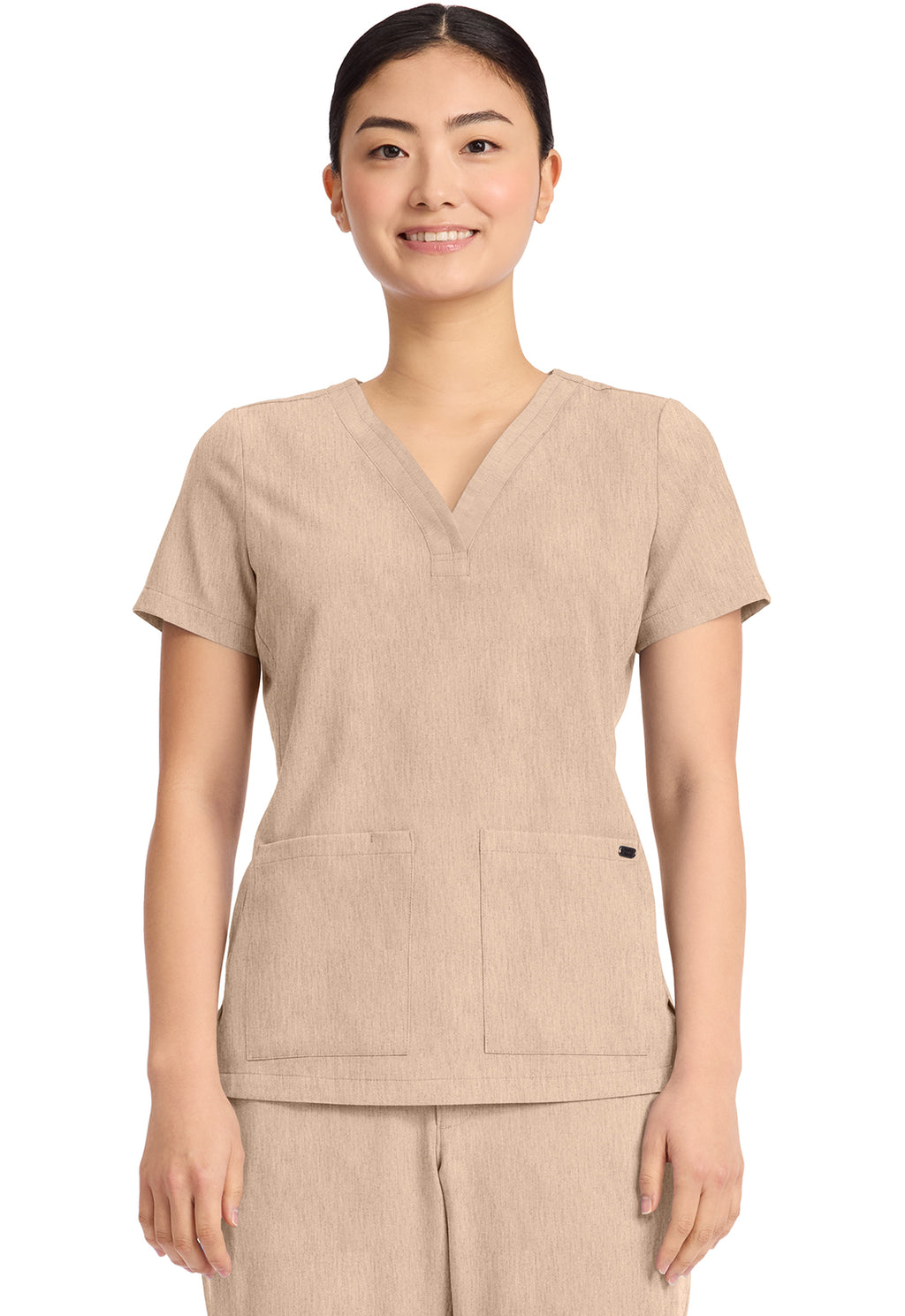 Healing Hands Quest Women's HH751 Women's 3-Pocket Y-Neck Top