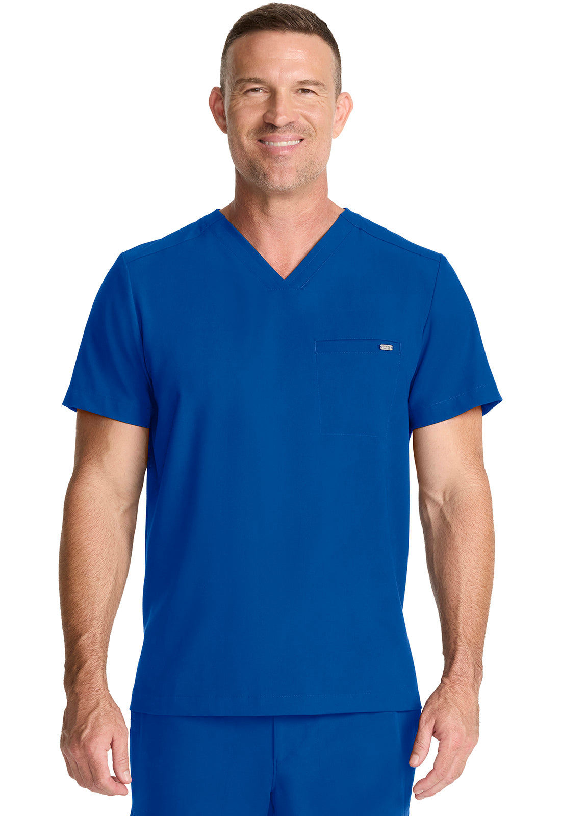 Healing Hands Quest Men's HH758 Men's 1-Pocket V-Neck Top