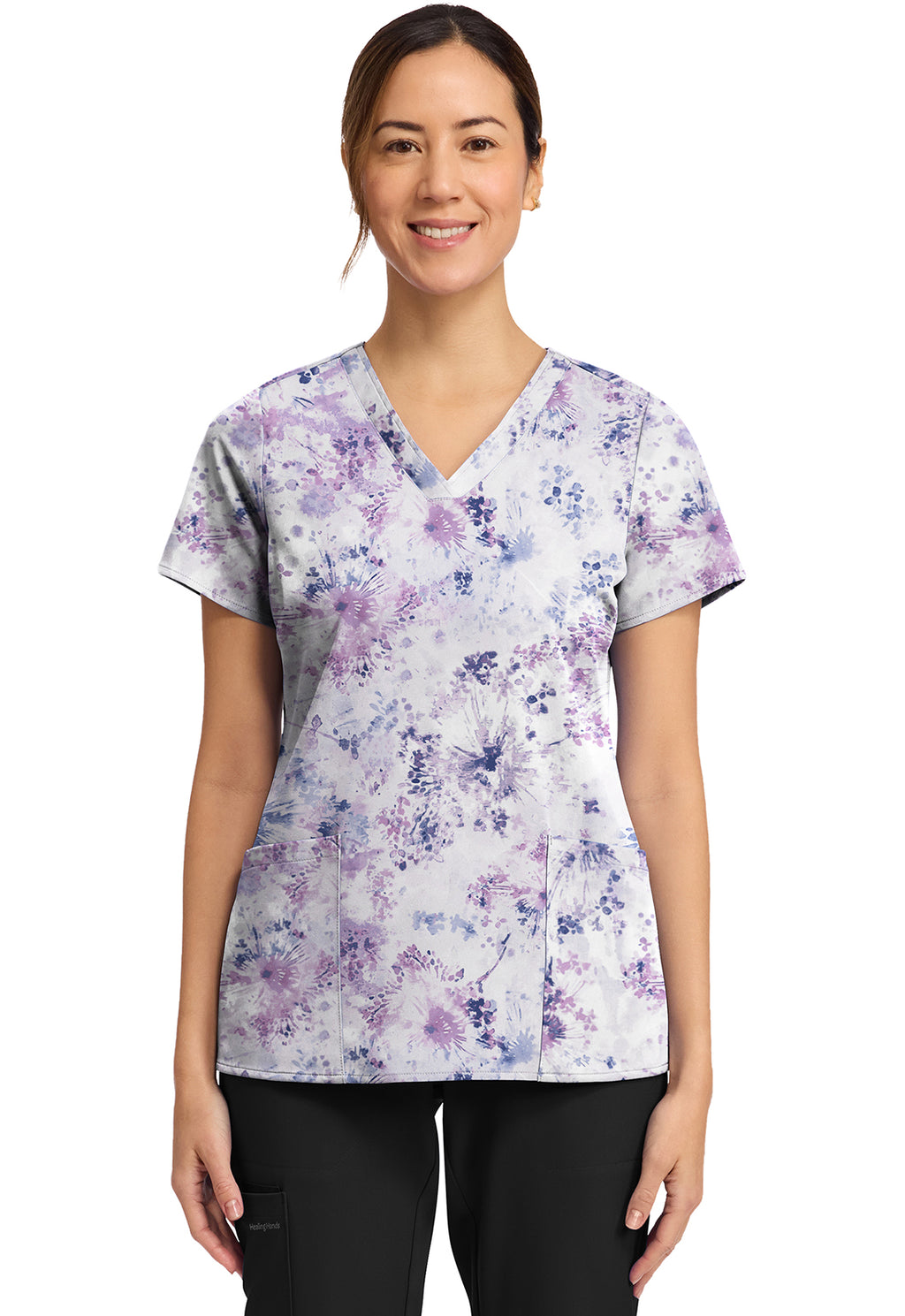 Healing Hands Prints Women's HH910 Amanda Top