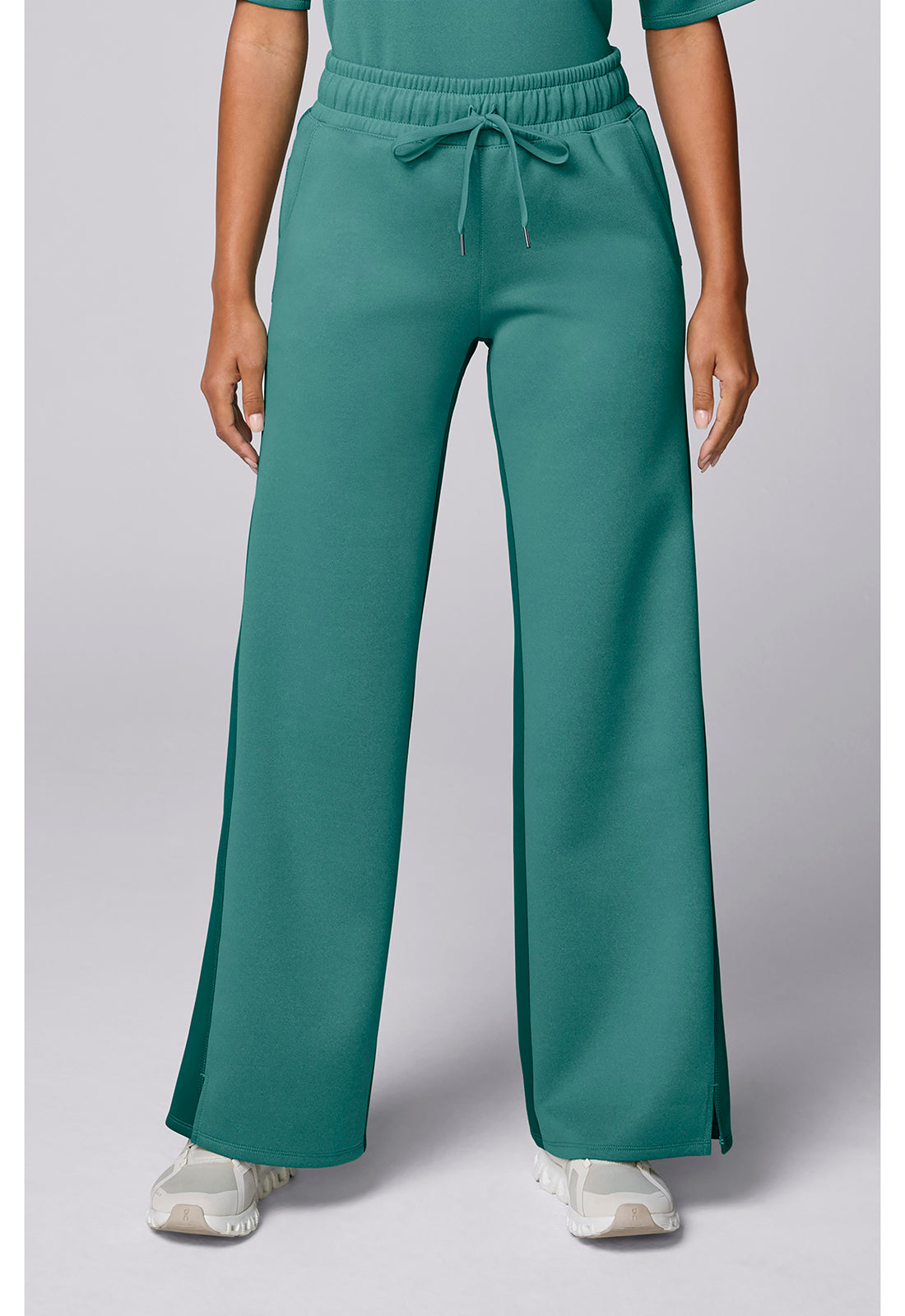Cherokee Infinity Women's IN00039 Two Tone Scuba Wide Leg