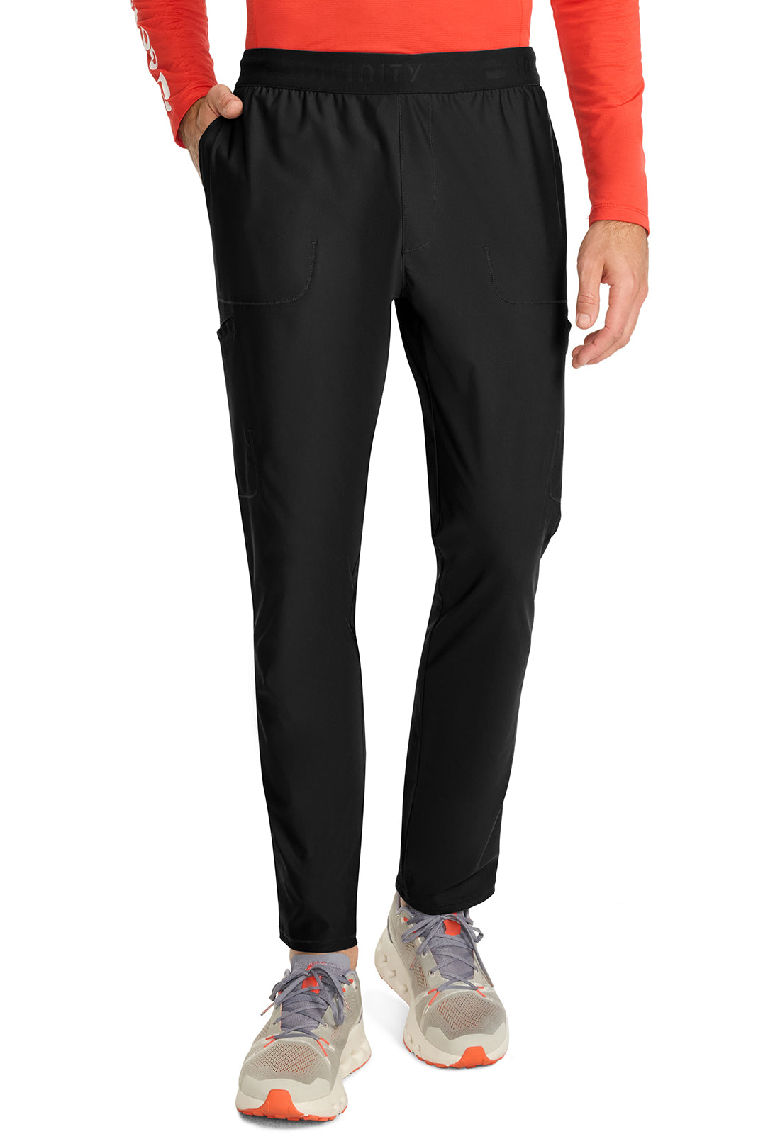 Cherokee Infinity Kinetic Men's IN014A Men's Cargo Taper Leg Pant