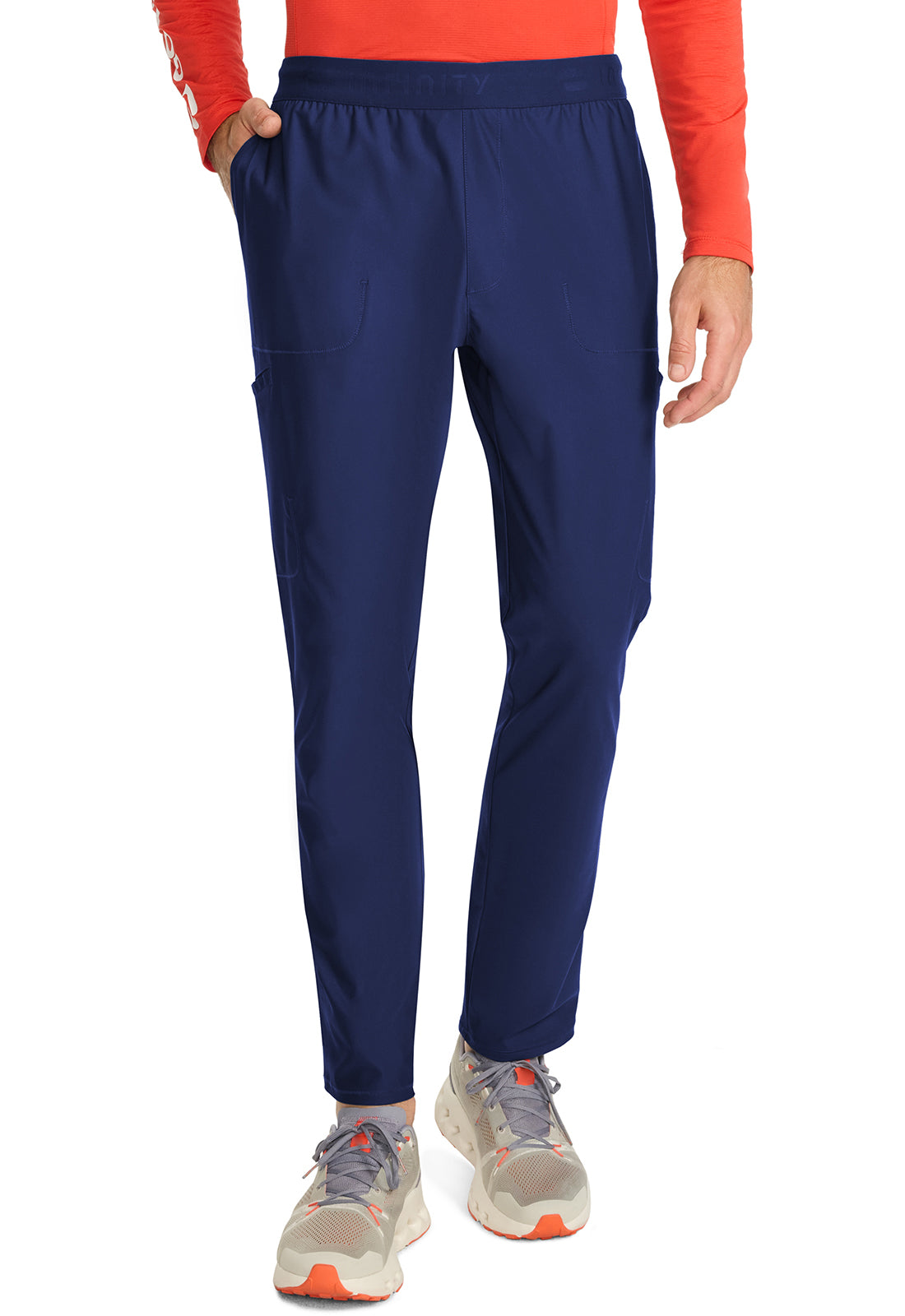 Cherokee Infinity Kinetic Men's IN014A Men's Cargo Taper Leg Pant