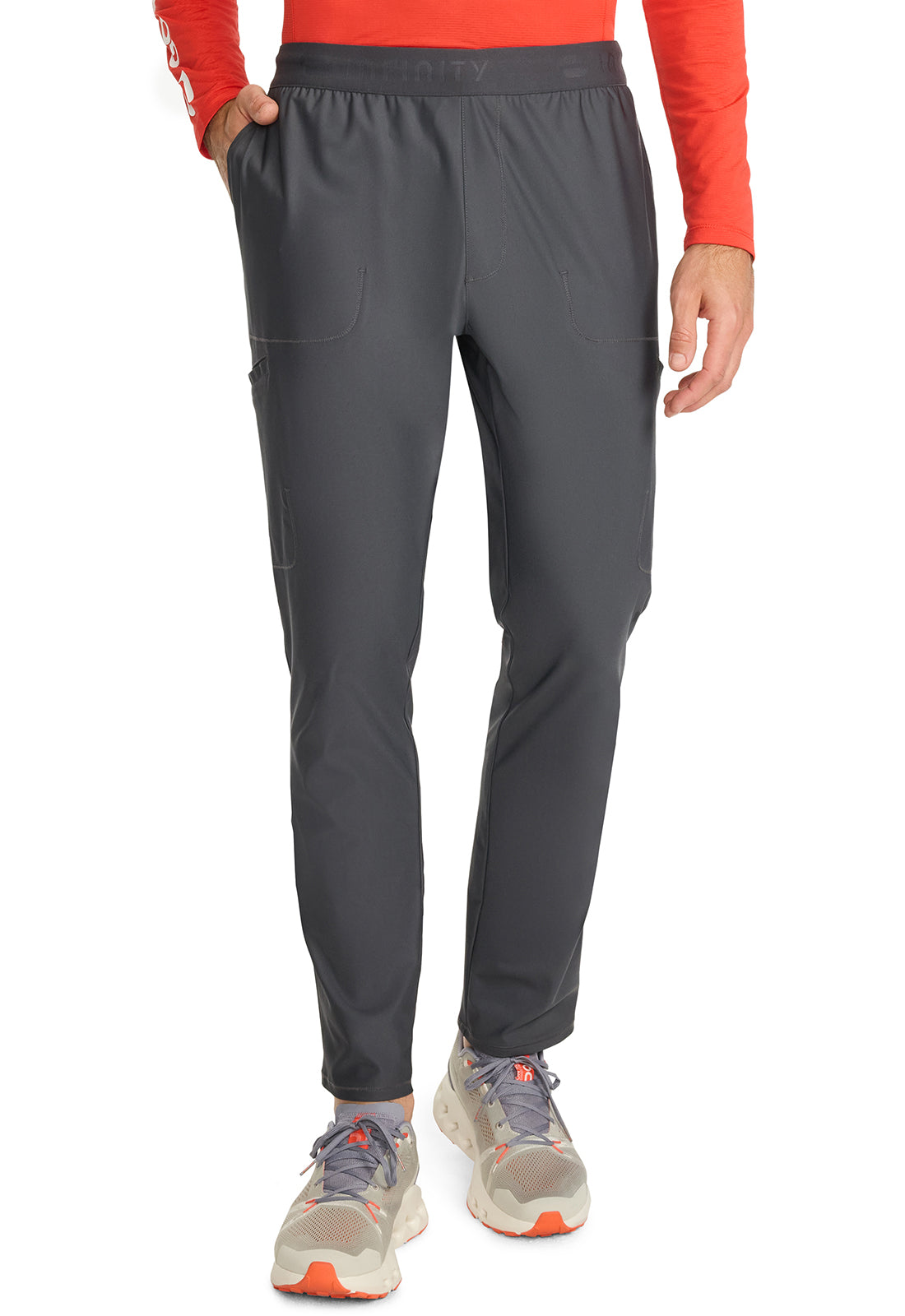 Cherokee Infinity Kinetic Men's IN014A Men's Cargo Taper Leg Pant