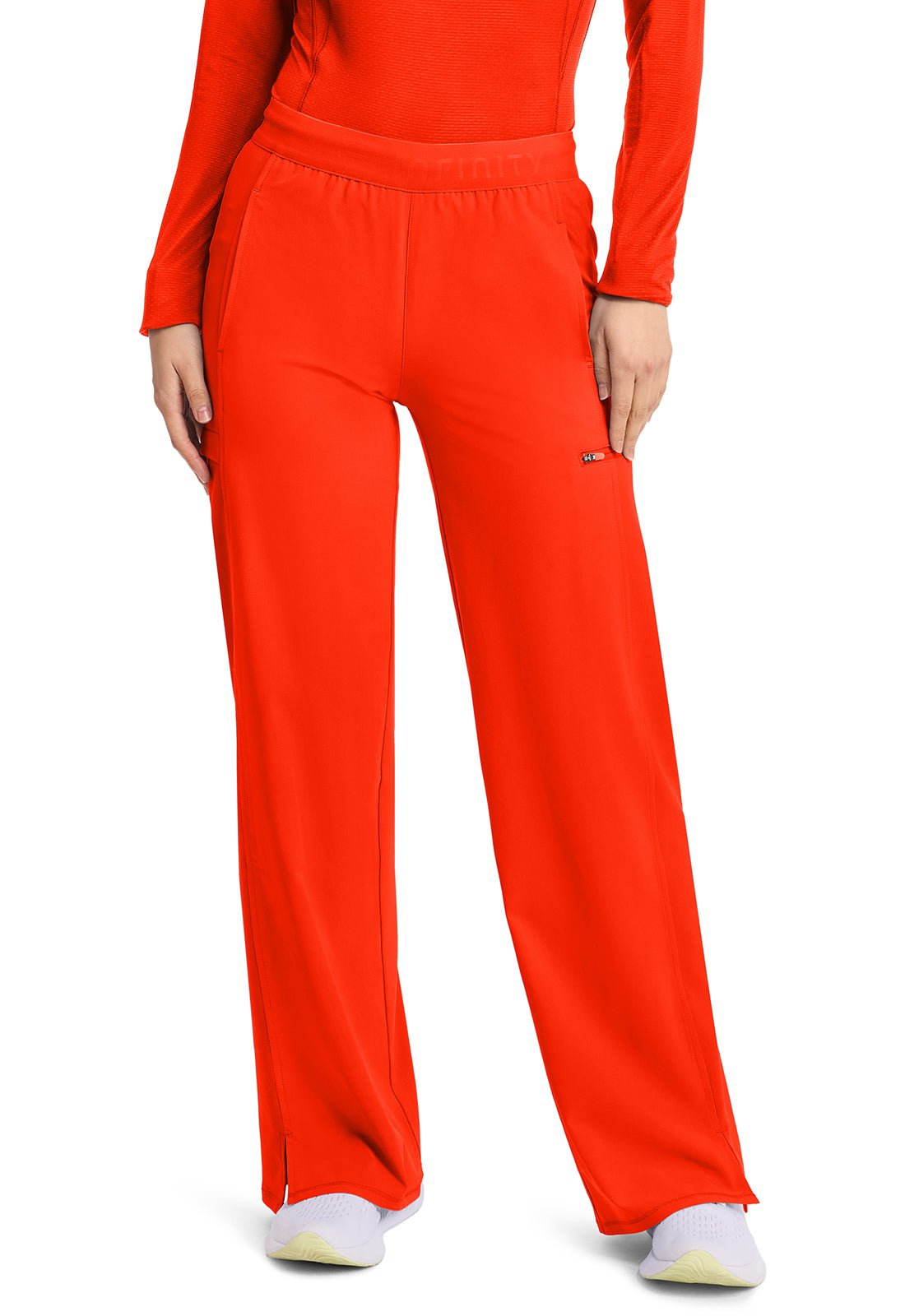 Cherokee Infinity GNR8 Women's IN028A Women's 6-Pocket Wide Leg Pant