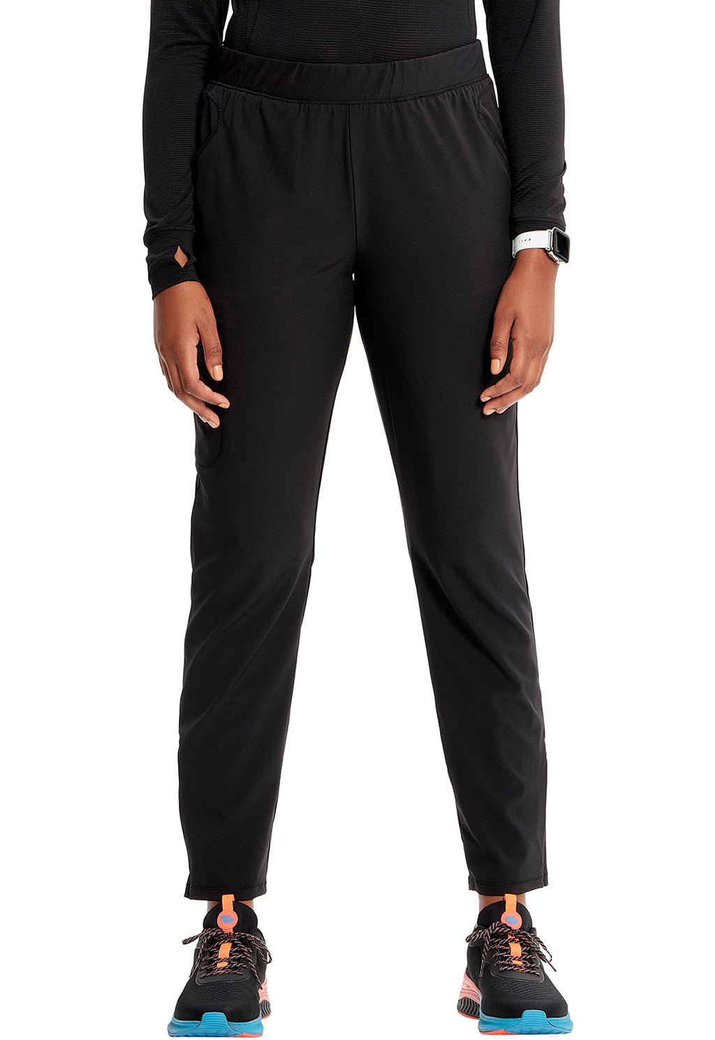 Cherokee Infinity GNR8 Women's IN120A Mid Rise Pull-on Tapered Leg Cargo Pant
